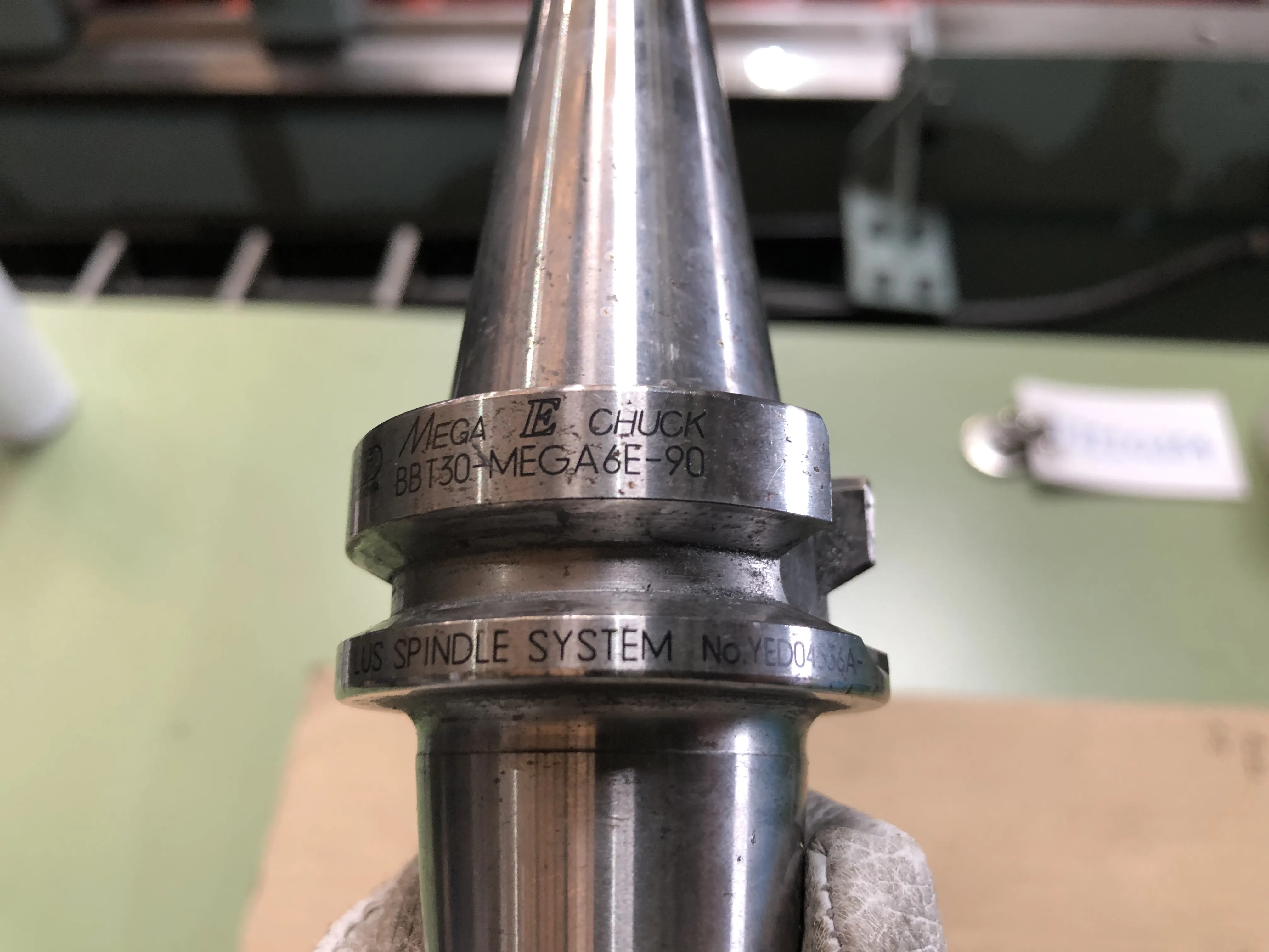大昭和精機 BIG BBT30 BBT30-MEGA6E-90 / BIG DAISHOWA BBT30 Mega E Chuck BBT30-MEGA6E-90 TV220102