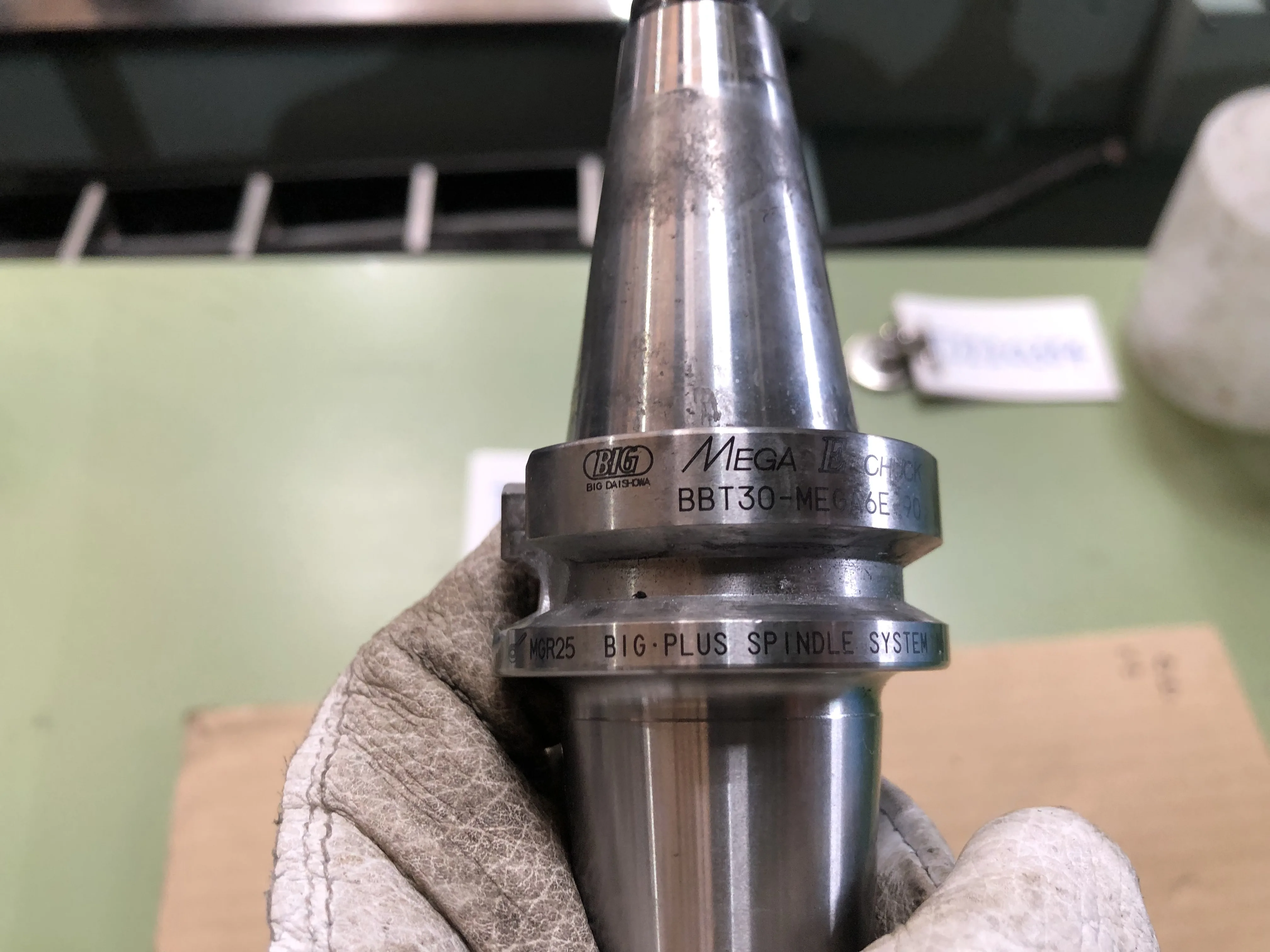 大昭和精機 BIG BBT30 BBT30-MEGA6E-90 / BIG DAISHOWA BBT30 Mega E Chuck BBT30-MEGA6E-90 TV220104