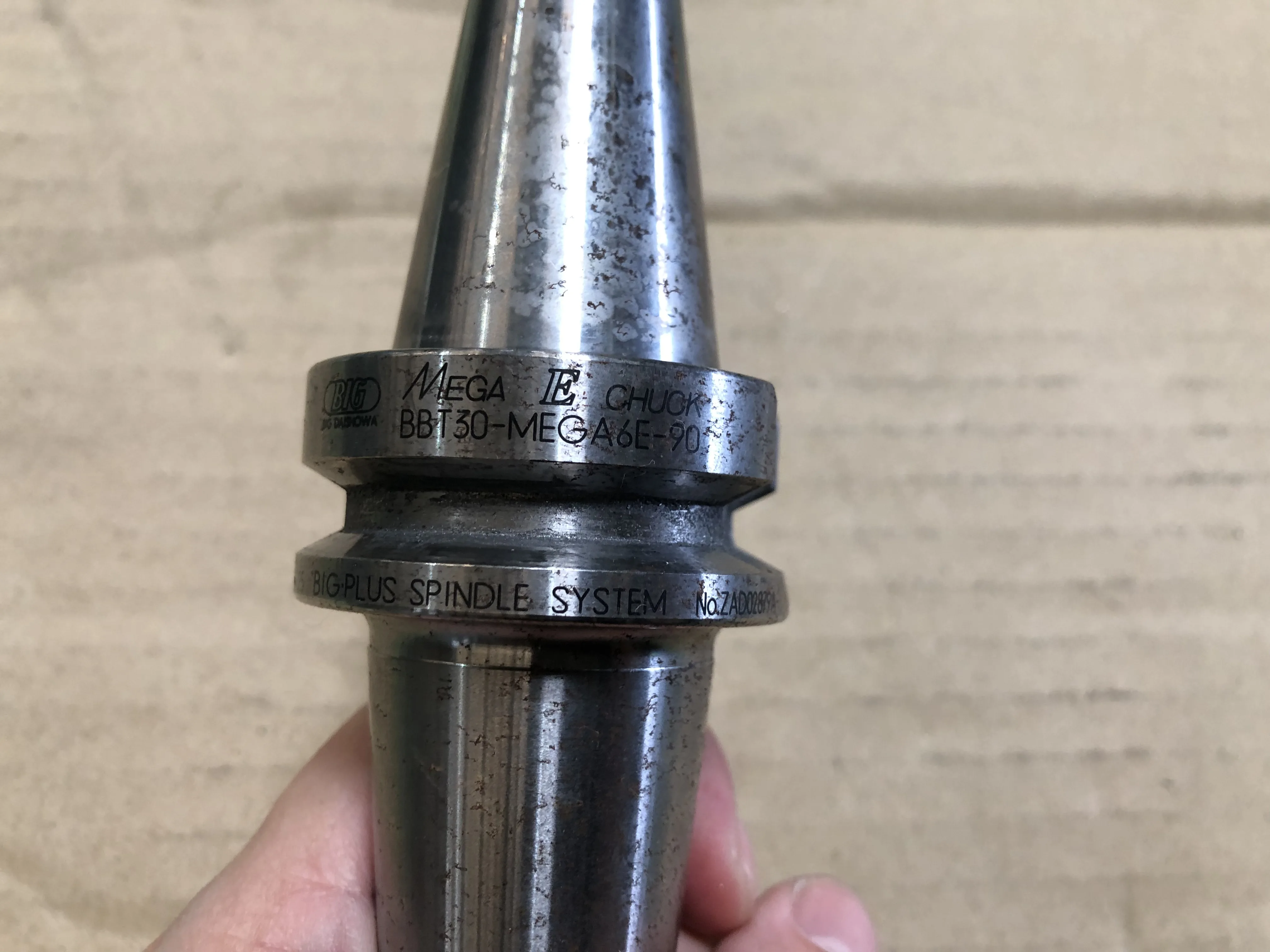 大昭和精機 BIG BBT30 BBT30-MEGA6E-90 / BIG DAISHOWA BBT30 Mega E Chuck BBT30-MEGA6E-90 TV220109