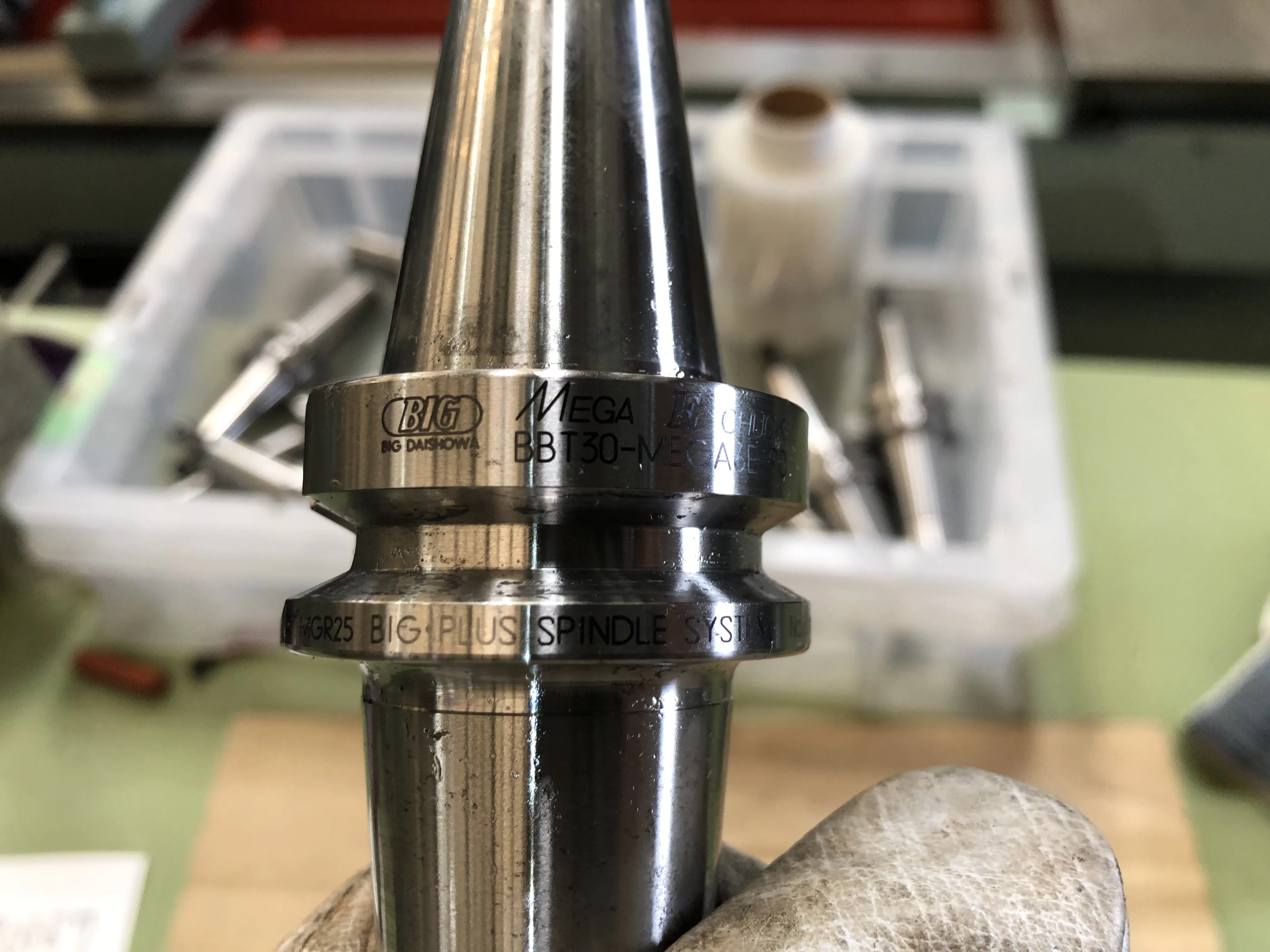 大昭和精機 BIG BBT30 BBT30-MEGA6E-90 / BIG DAISHOWA BIG BBT30-MEGA6E-90 Mega E Chuck BBT30-MEGA6E-90 TV220167