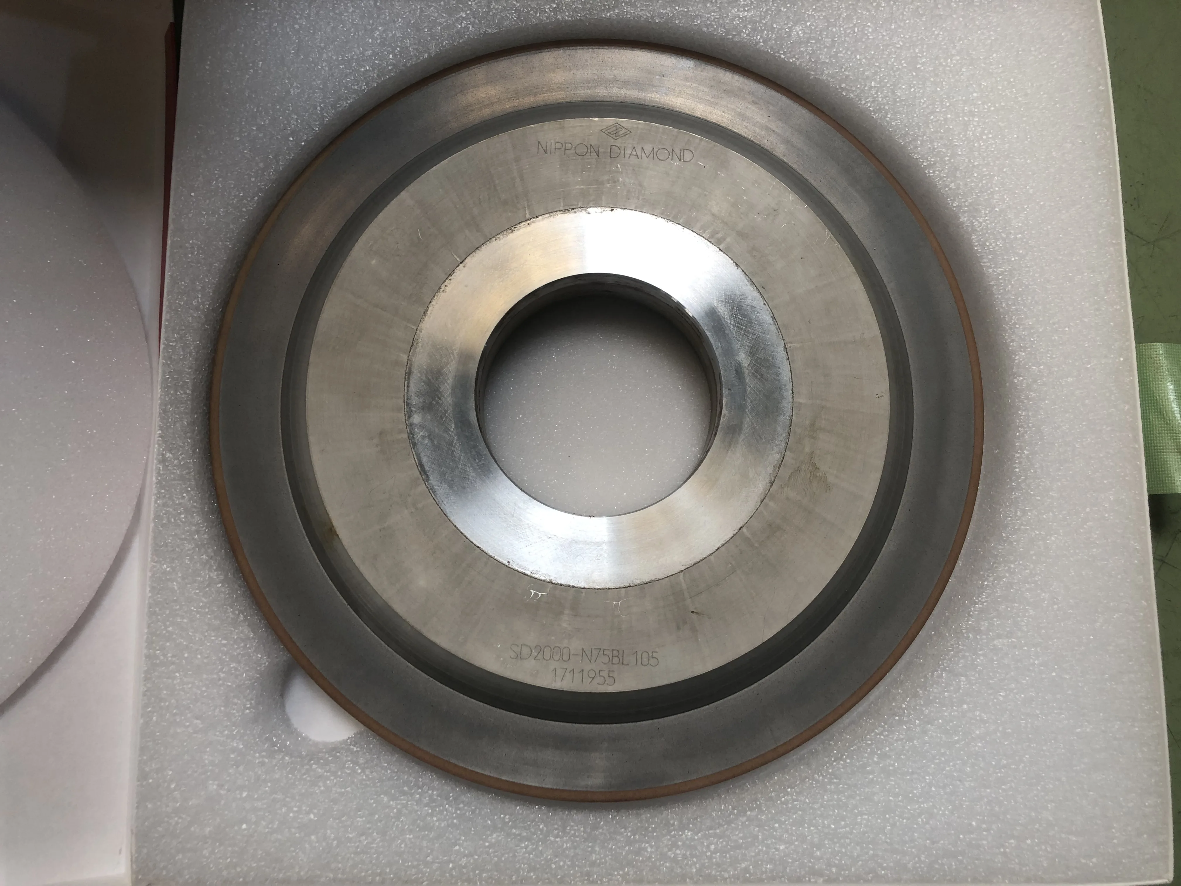 日本ダイヤモンド ダイヤモンドホイール SD2000-N75BL105 1711955 / NIPPON DIAMOND Diamond Wheel SD2000-N75BL105 1711955 TW230025