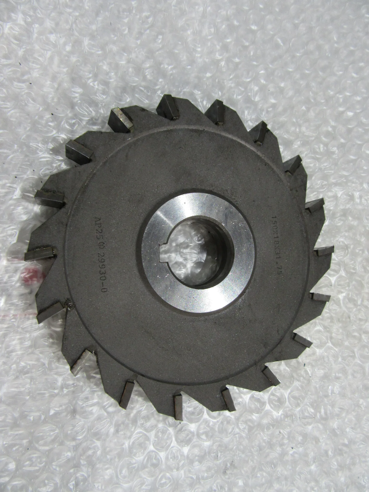 インボリュート歯車カッター 150x18x31.75 / Involute Gear Cutter 150x18x31.75 TW230068