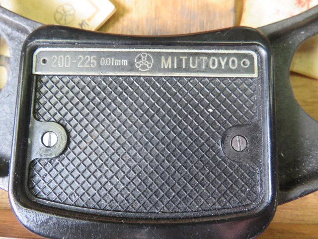 ミツトヨ/三豊製作所 外側マイクロメーター OM-019W / MITUTOYO Outside Micrometer OM-019W