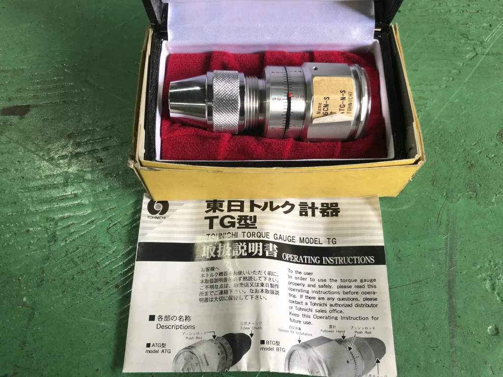 東日製作所 トルクゲージ ATG6CN-S / TOHNICHI MFG Torque Gauge ATG6CN-S
