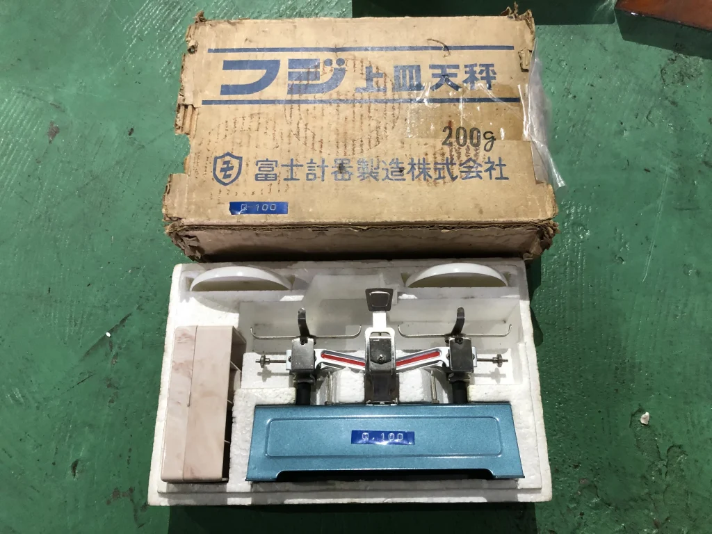 富士計器製造 上皿天秤 200ｇ / FUJI KEIKI SEIZOU Platform Balance Scale 200ｇ