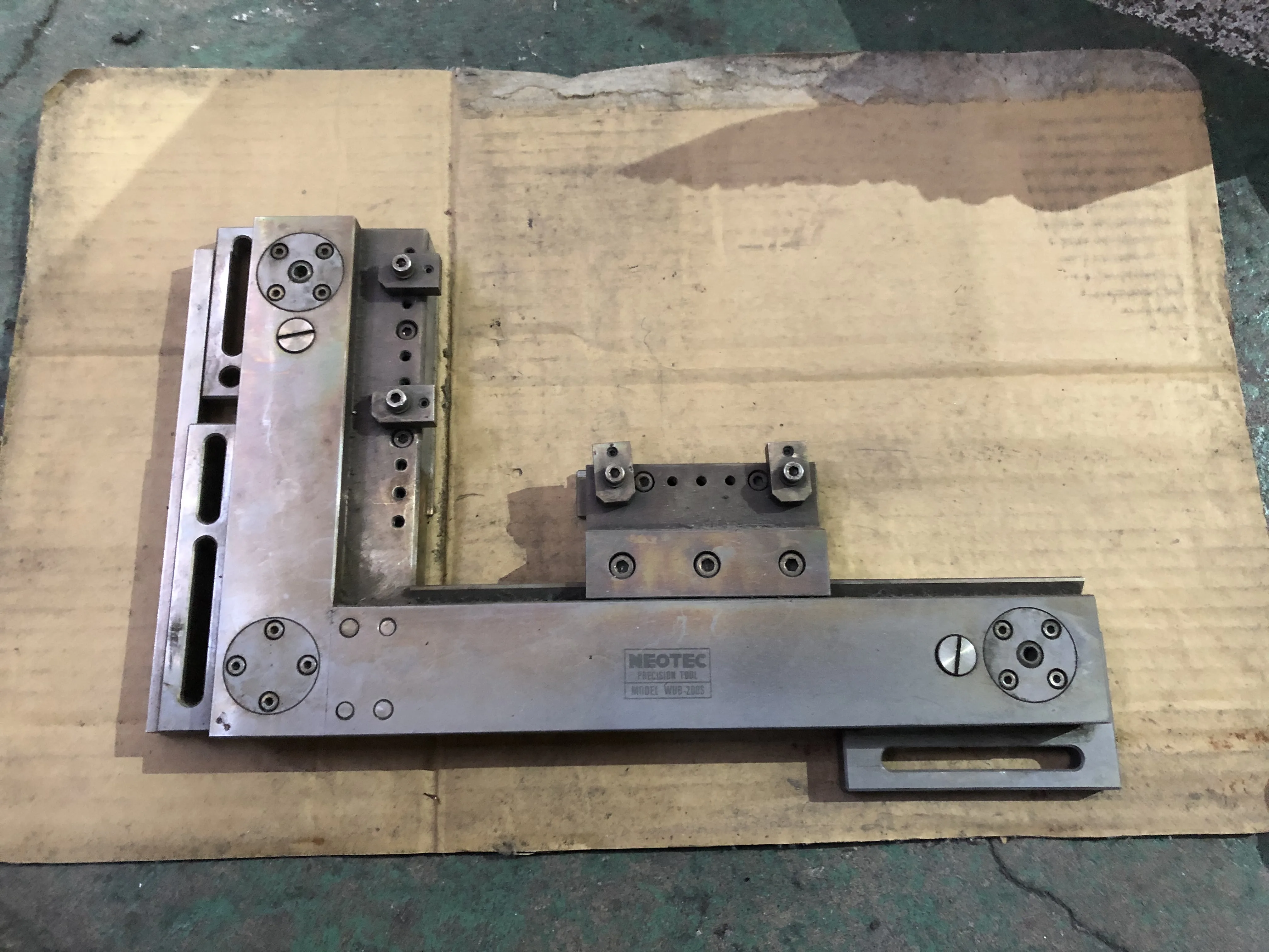 榮製機 NEOTEC ワイヤーカットバイス WUB-200S / SAKAE SEIKI (NEOTEC) Wire-Cut Vise WUB-200S