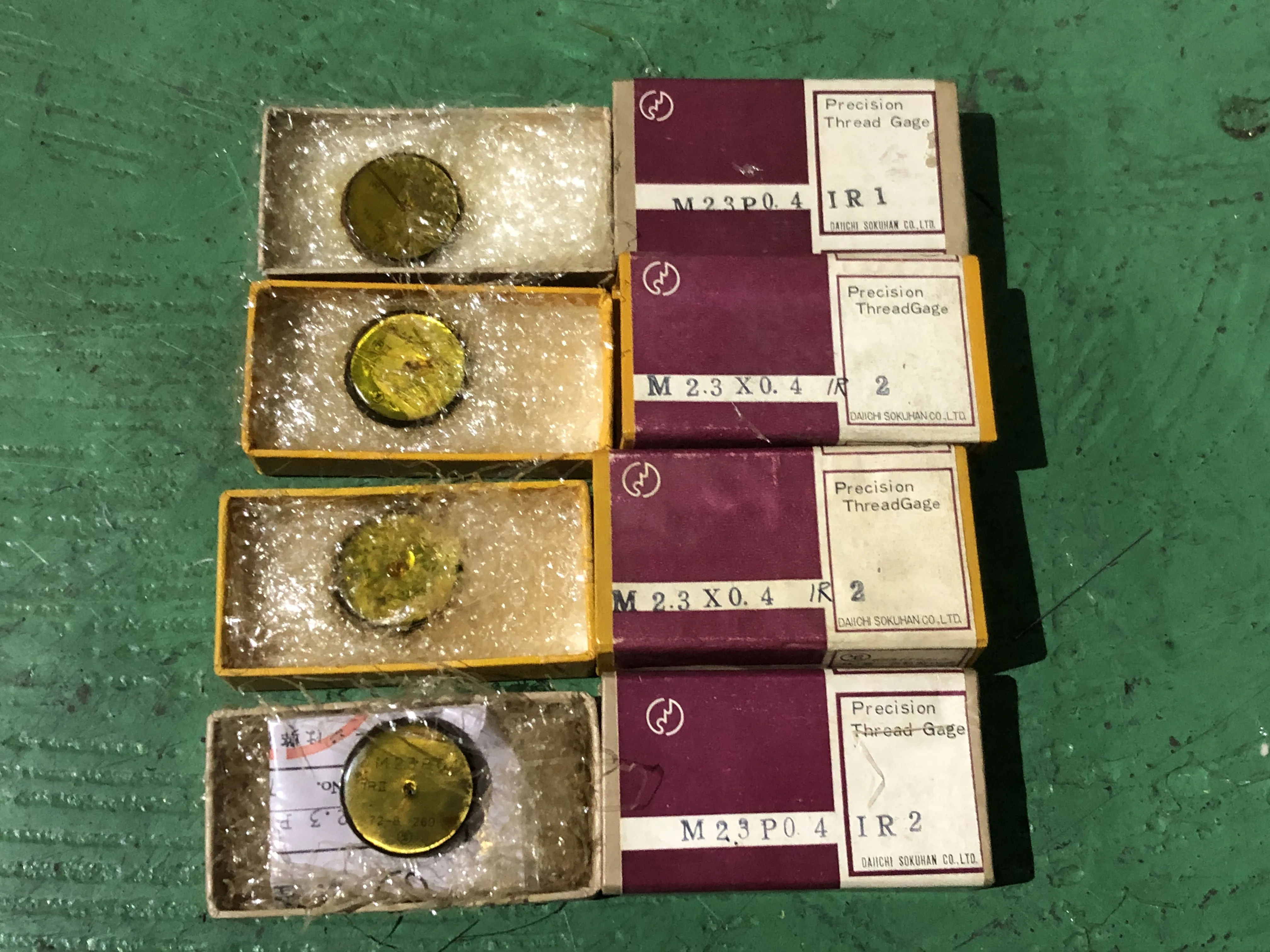 第一測範 ISSOKU ねじリングゲージ（1セット4個） 大量 / DAI-ICHI SOKUHAN WORKS Thread Ring Gauge Set 大量