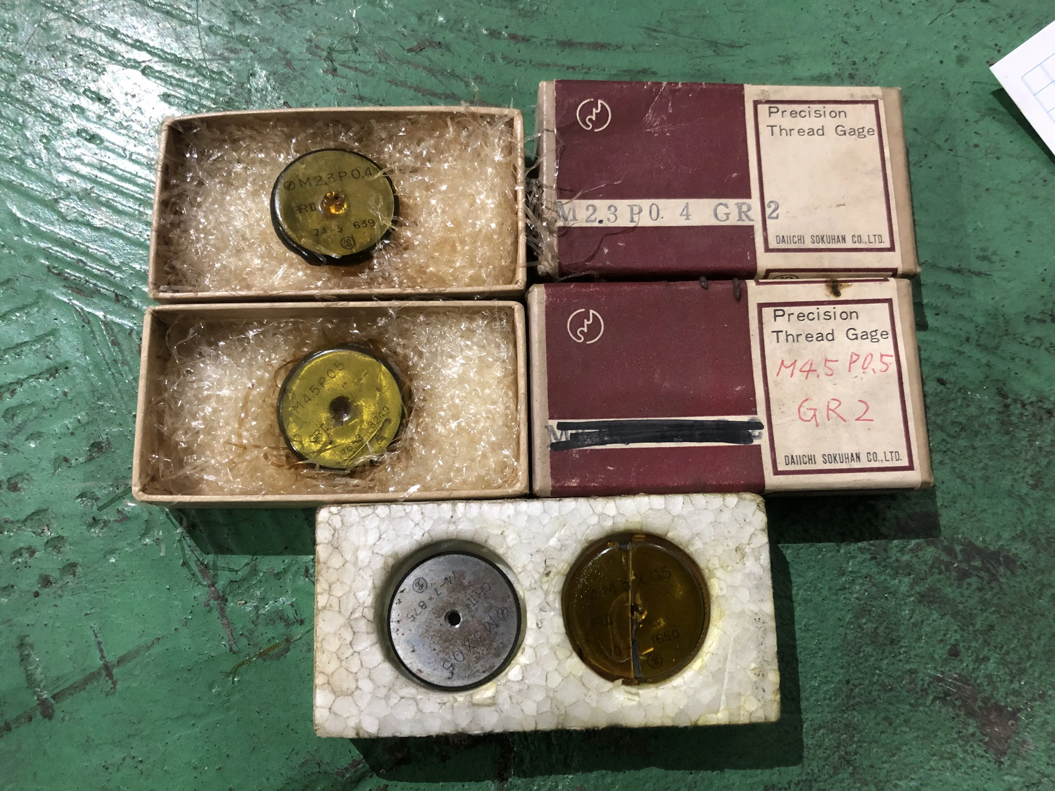 第一測範 ISSOKU ねじリングゲージ 大量 / DAI-ICHI SOKUHAN WORKS Thread Ring Gauge 大量
