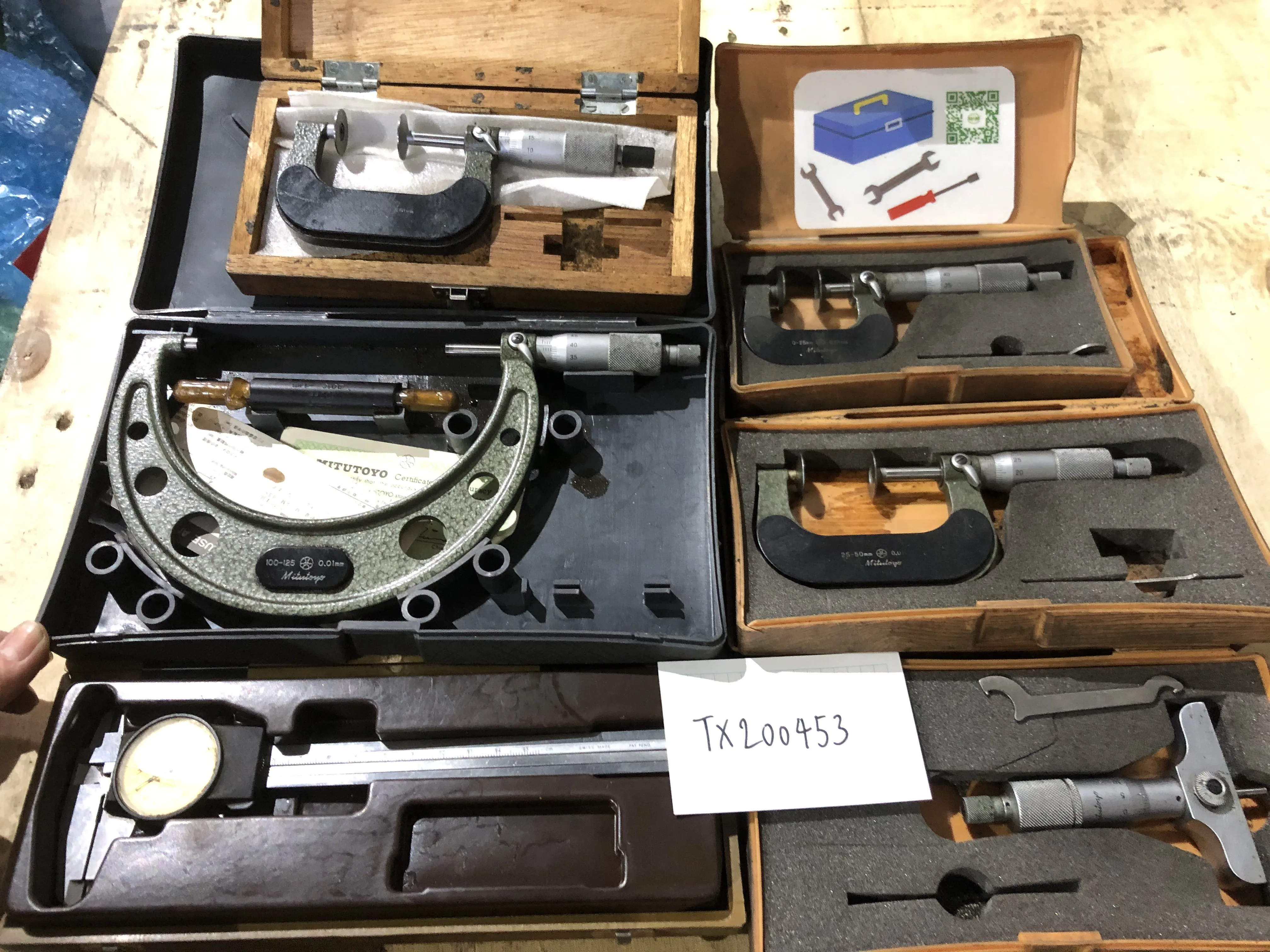 メーカー混在 測定器（1山） 1セット6個 / MIX Measuring Instrument(1Lot) 1セット6個