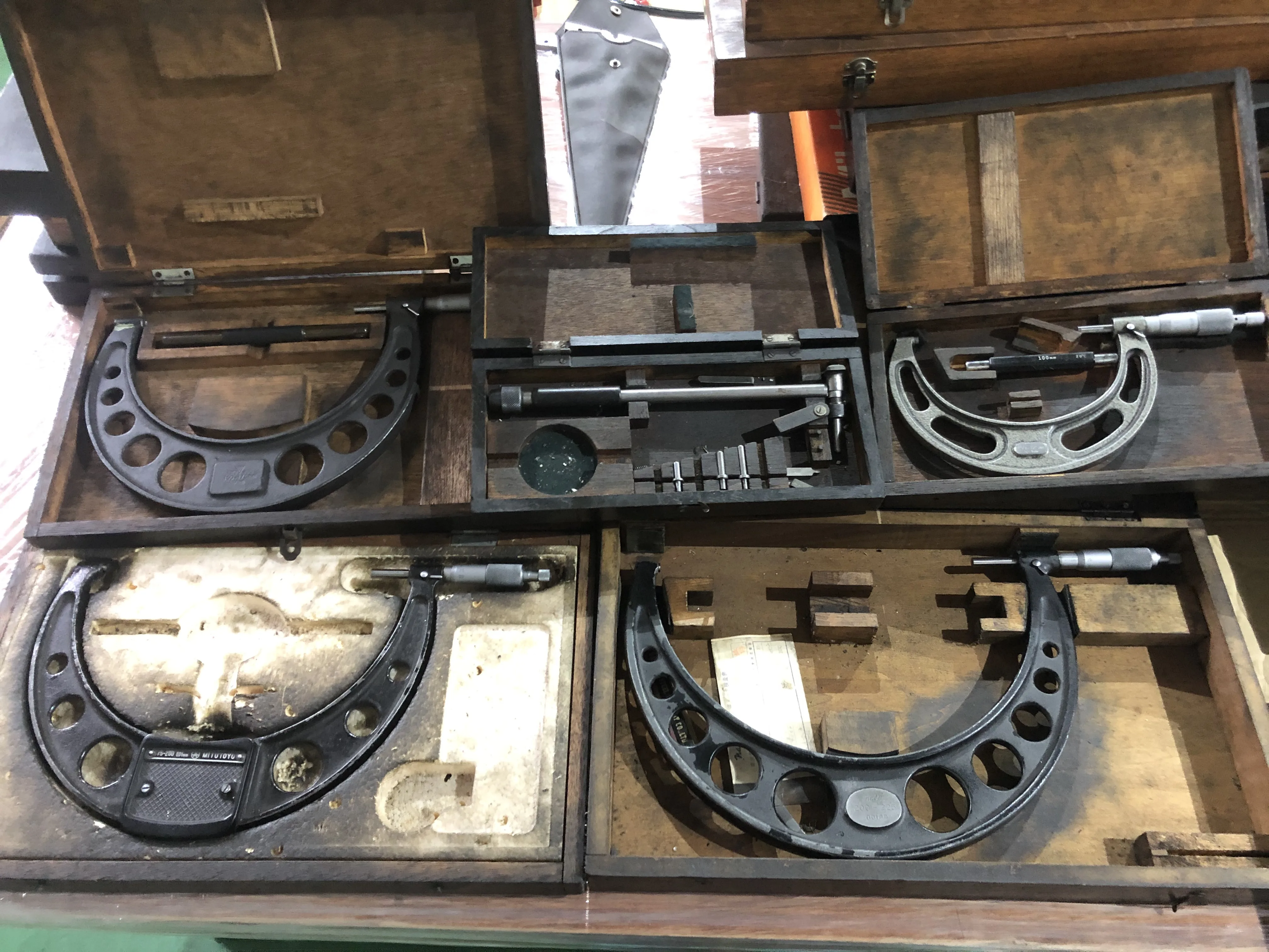 メーカー混在 測定工具 1山 1セット5個 / MIX Measuring Tools Assorted 1セット5個 TX210079