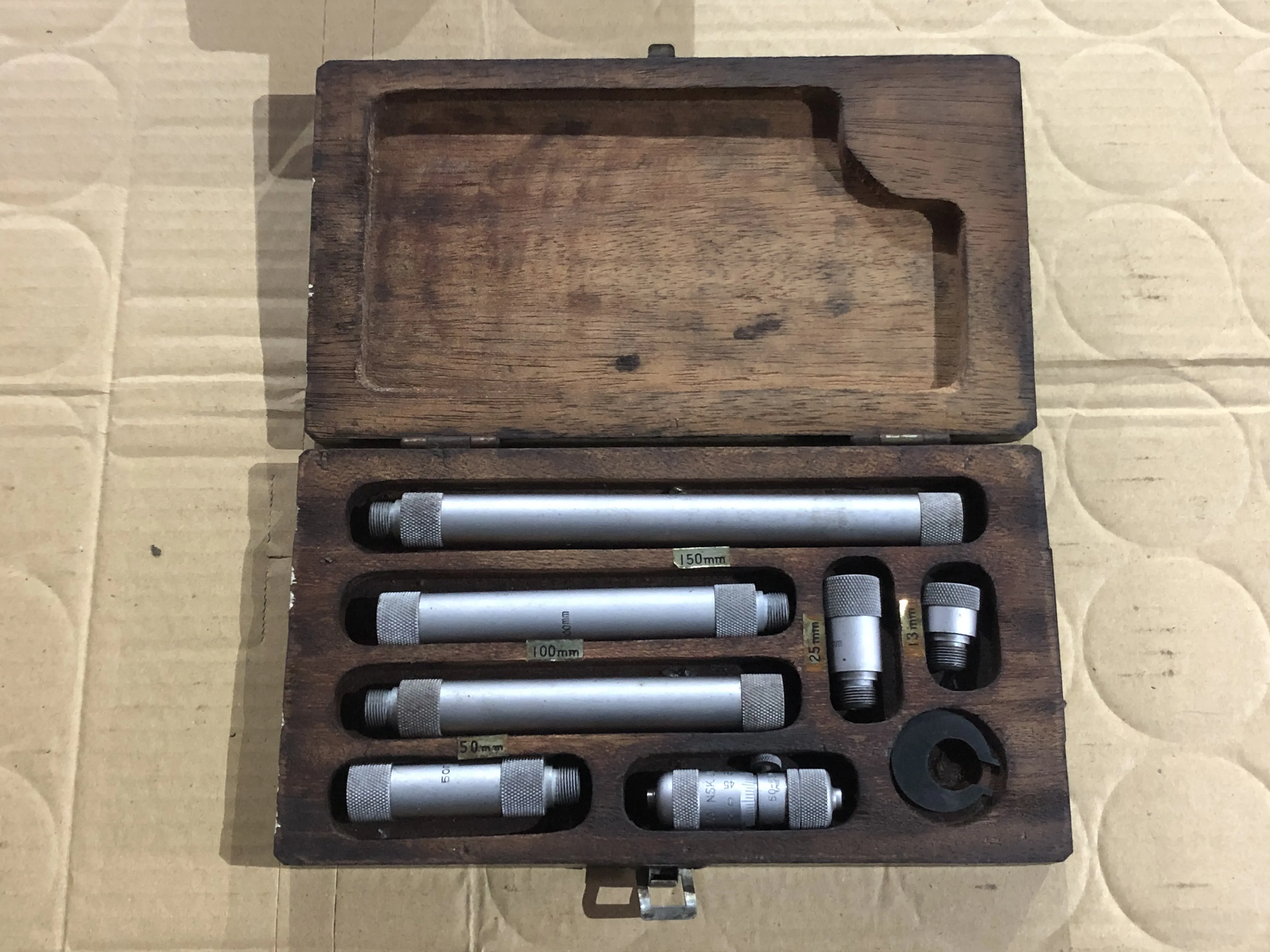 日本精工 NSK マイクロメーター 13-150ｍｍ / NSK LTD Tubular Inside Micrometer Set 13-150ｍｍ TX210092