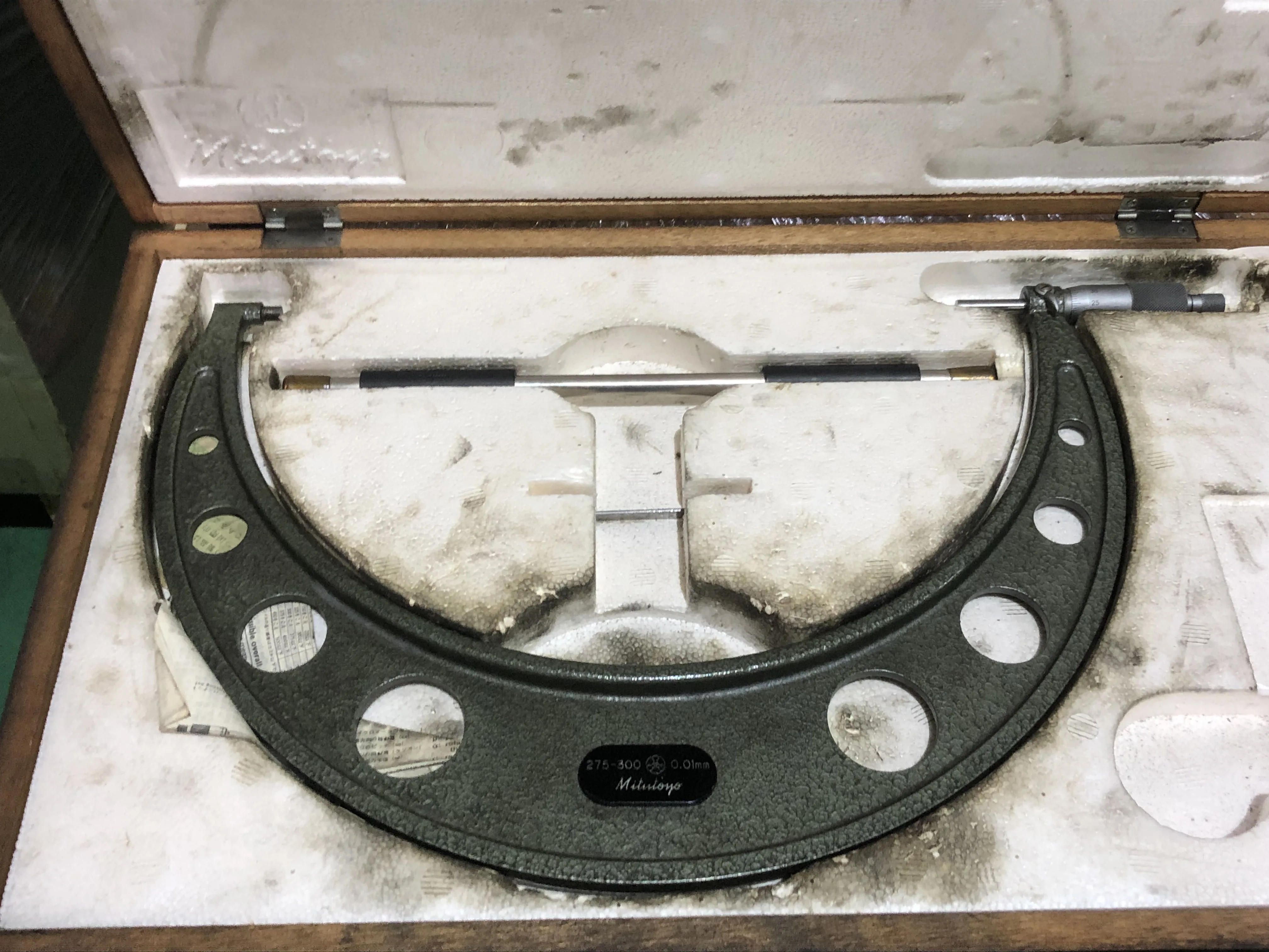 ミツトヨ/三豊製作所 外側マイクロメーター 275～300ｍｍ / MITUTOYO Outside Micrometer 275～300ｍｍ TX210109