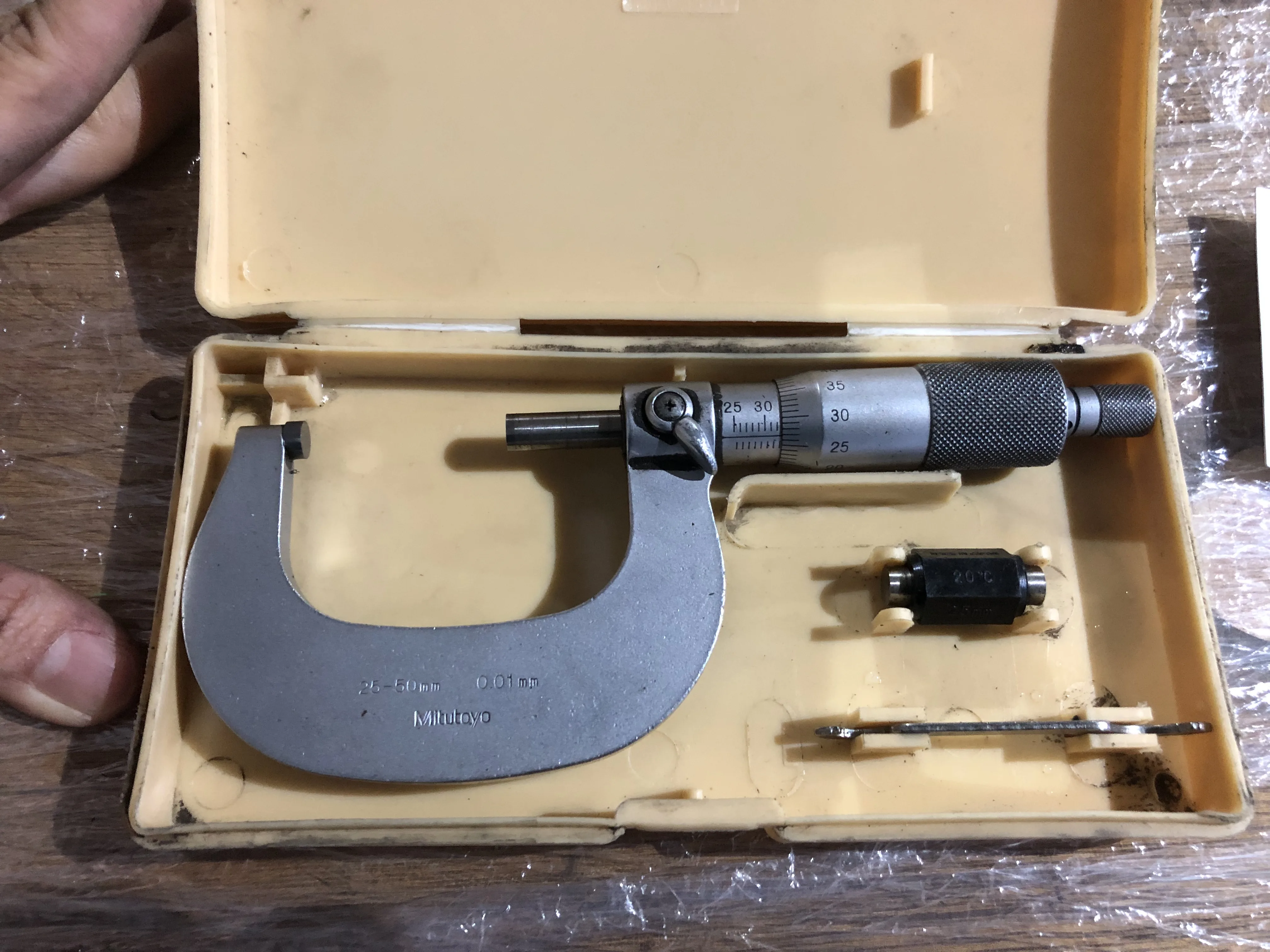 ミツトヨ/三豊製作所 外側マイクロメーター 25-50mm / MITUTOYO Outside Micrometer 25-50mm TX210133