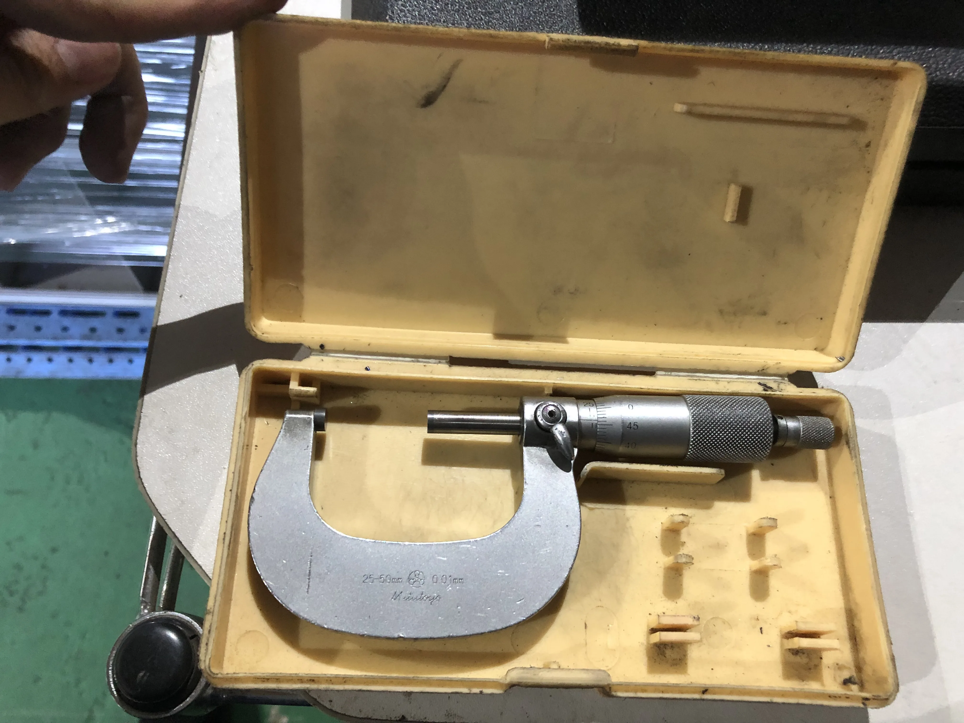 ミツトヨ/三豊製作所 外側マイクロメーター 25-50mm / MITUTOYO Outside Micrometer 25-50mm TX210138