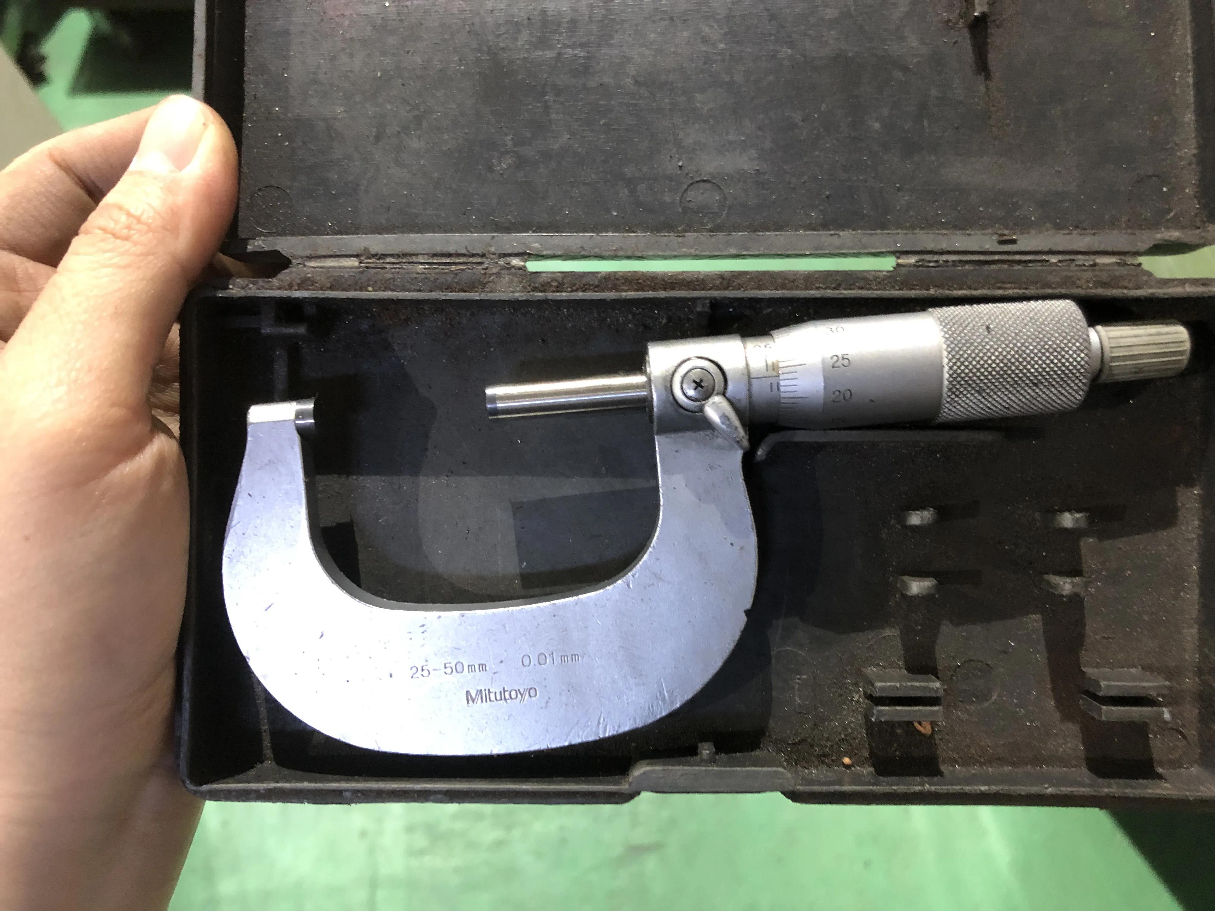 ミツトヨ/三豊製作所 外側マイクロメーター 25-50mm / MITUTOYO Outside Micrometer 25-50mm TX210148