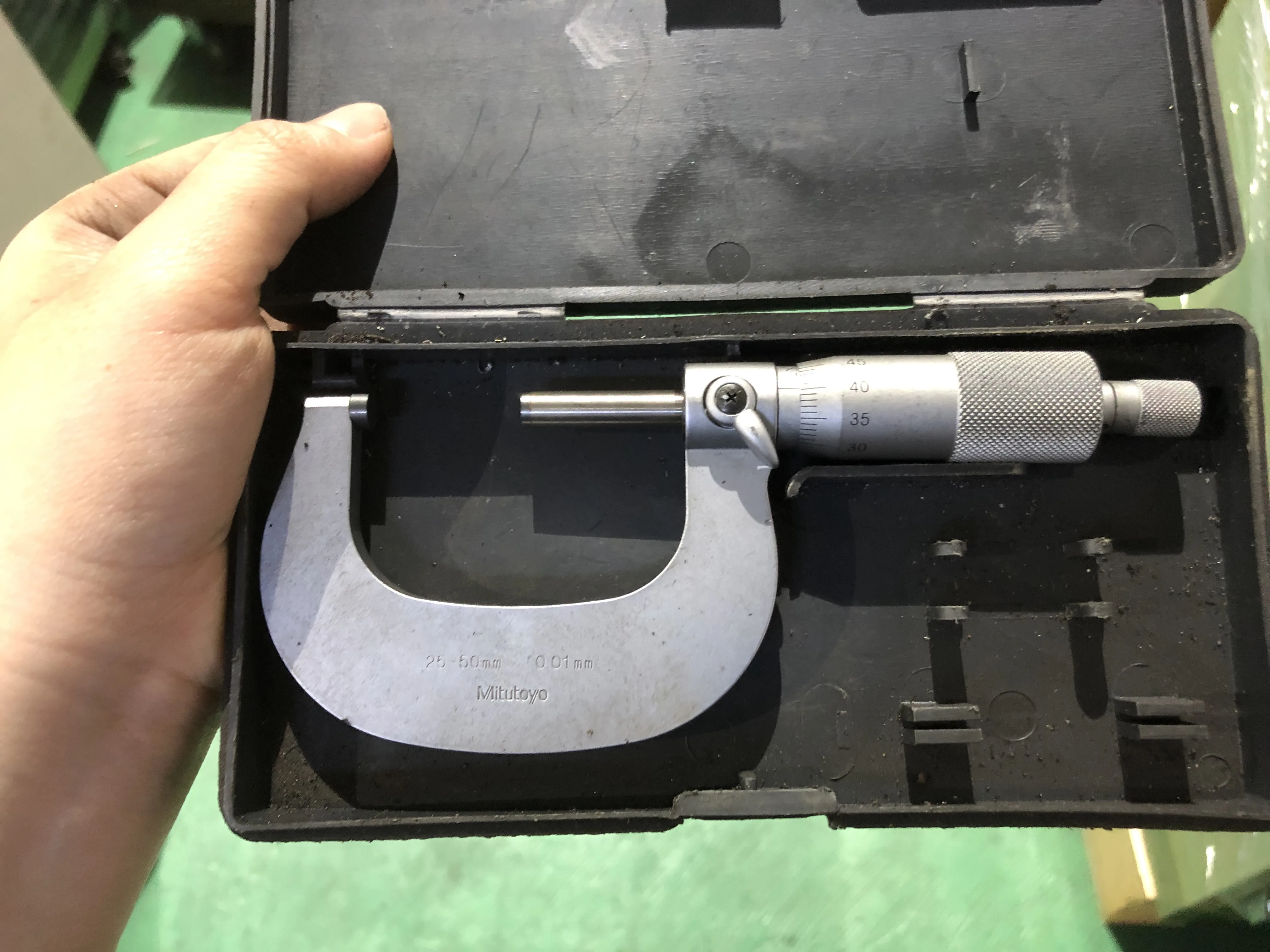 ミツトヨ/三豊製作所 外側マイクロメーター 25-50mm / MITUTOYO Outside Micrometer 25-50mm TX210149