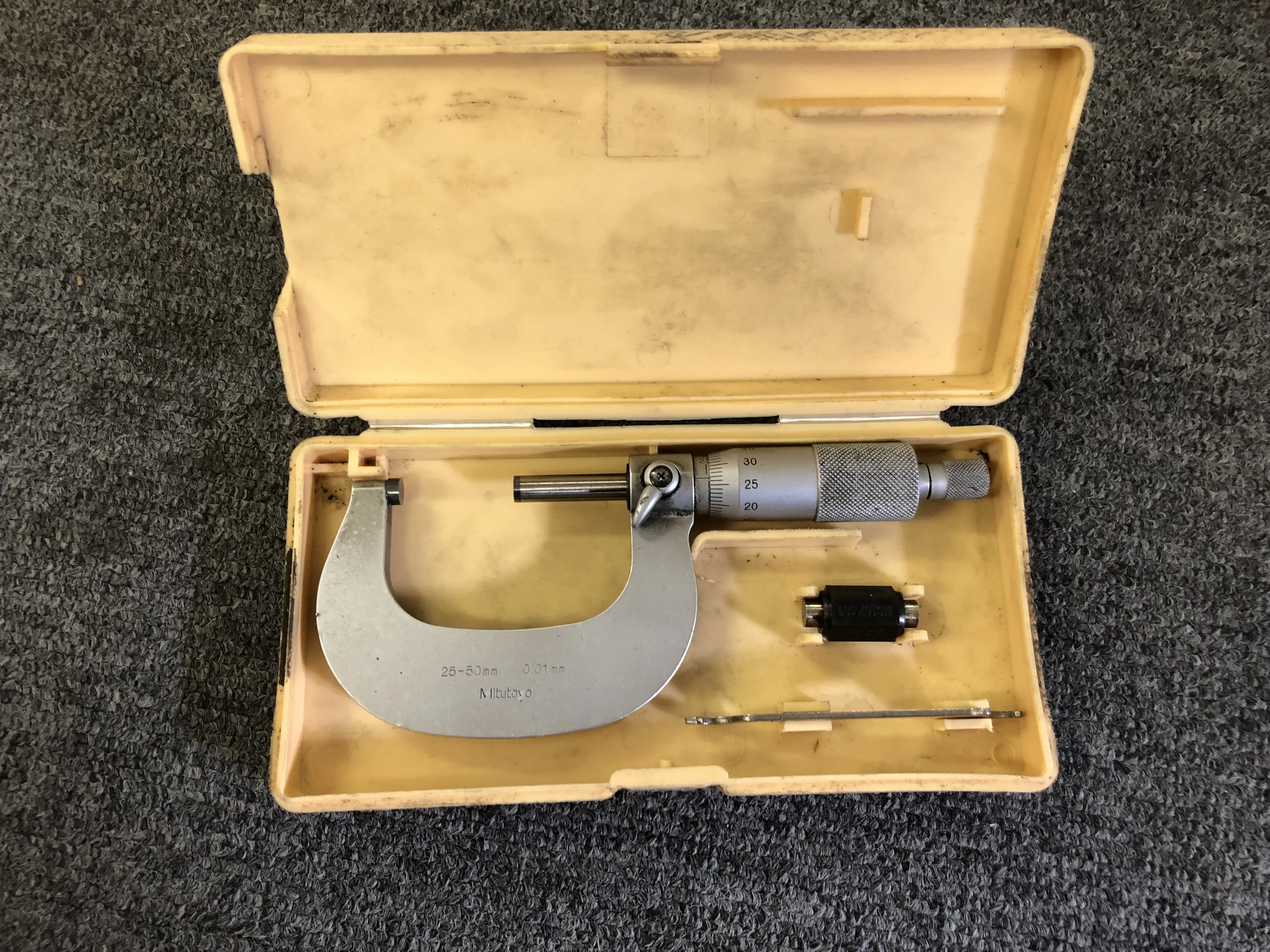 ミツトヨ/三豊製作所 外側マイクロメータ 25～50mm / MITUTOYO Outside Micrometer 25～50mm TX210239