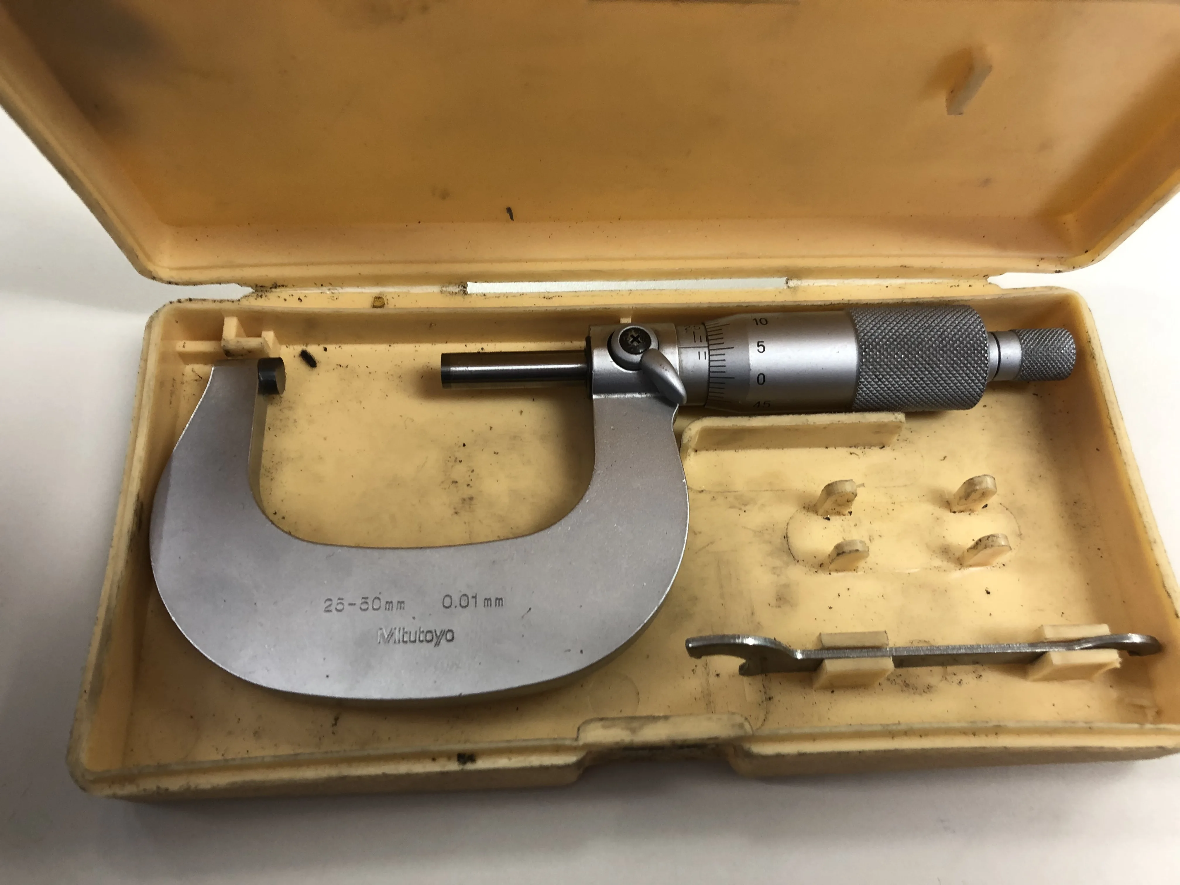 ミツトヨ/三豊製作所 外側マイクロメータ 25～50mm / MITUTOYO Outside Micrometer 25～50mm TX210240
