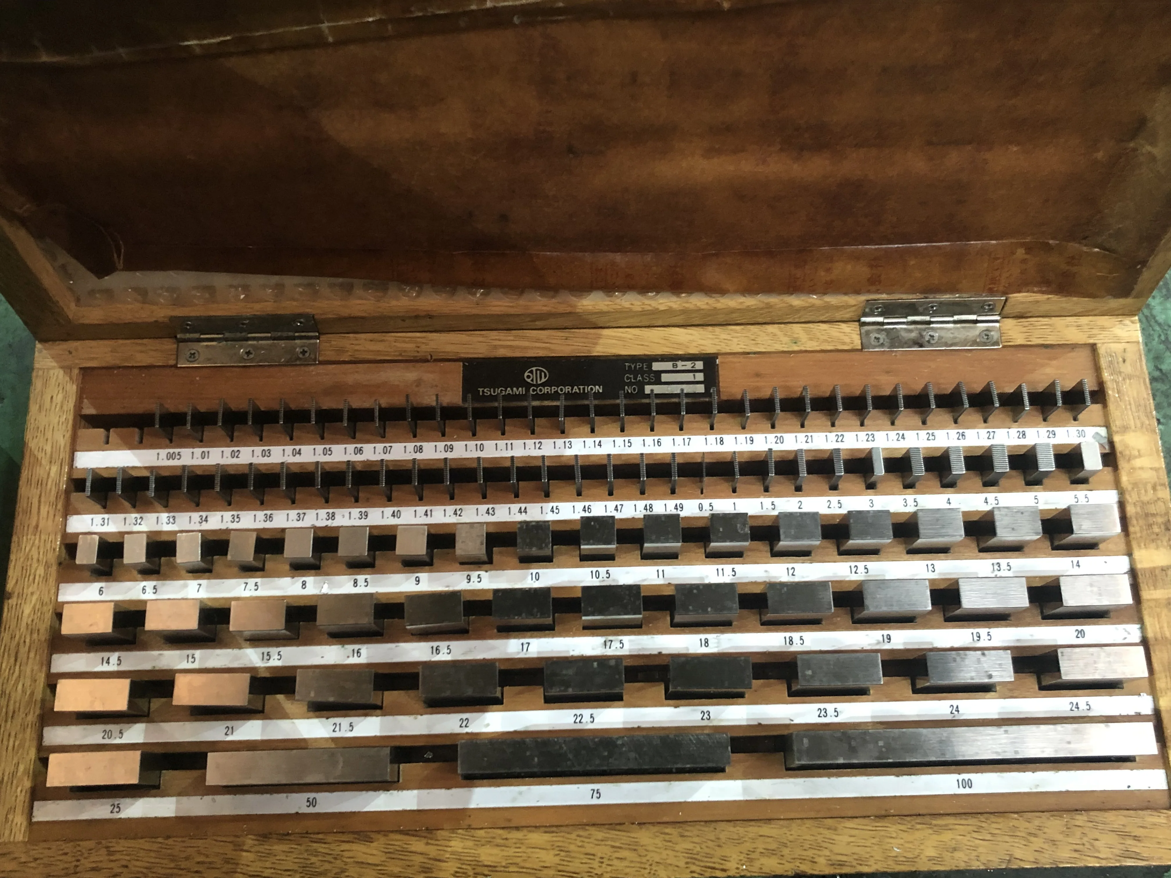 ツガミ/津上 ブロックゲージ TYPE B-2（Class 1） / TSUGAMI CORPORATION Gauge Block TYPE B-2（Class 1） TX210245
