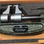 ミツトヨ/三豊製作所 キャリパー形外側マイクロメーター 143-101 OMP-25W / MITUTOYO Caliper-Type Outside Micrometer 143-101 OMP-25W TX210249