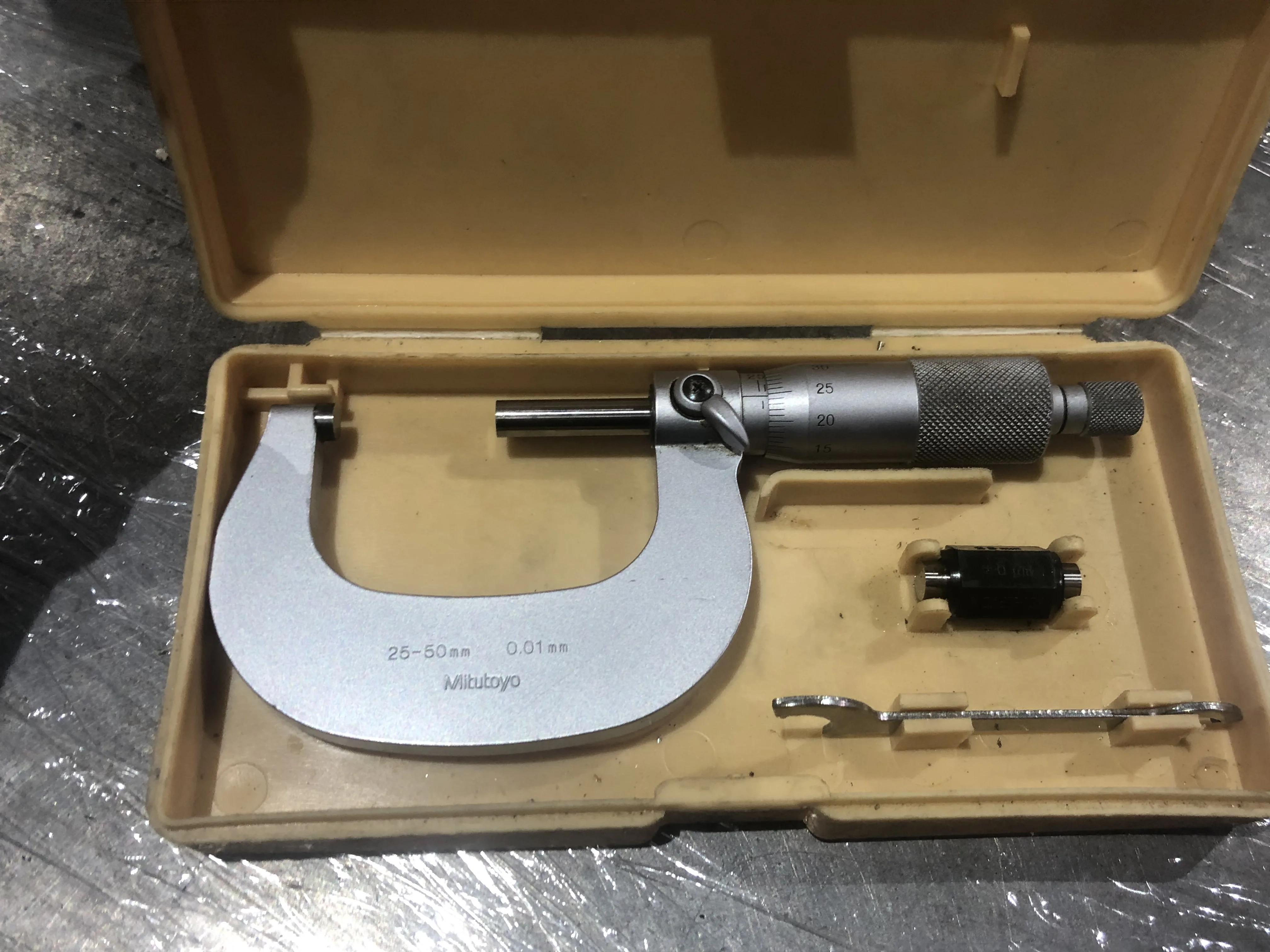 ミツトヨ/三豊製作所 外側マイクロメータ 25～50mm / MITUTOYO Outside Micrometer 25～50mm TX210264