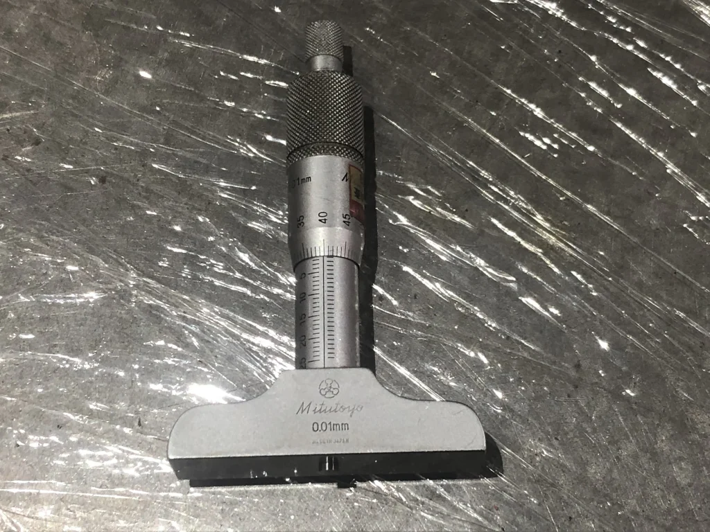 ミツトヨ/三豊製作所 ゲージ 0.01mm / MITUTOYO Depth Micrometer 0.01mm TX210274