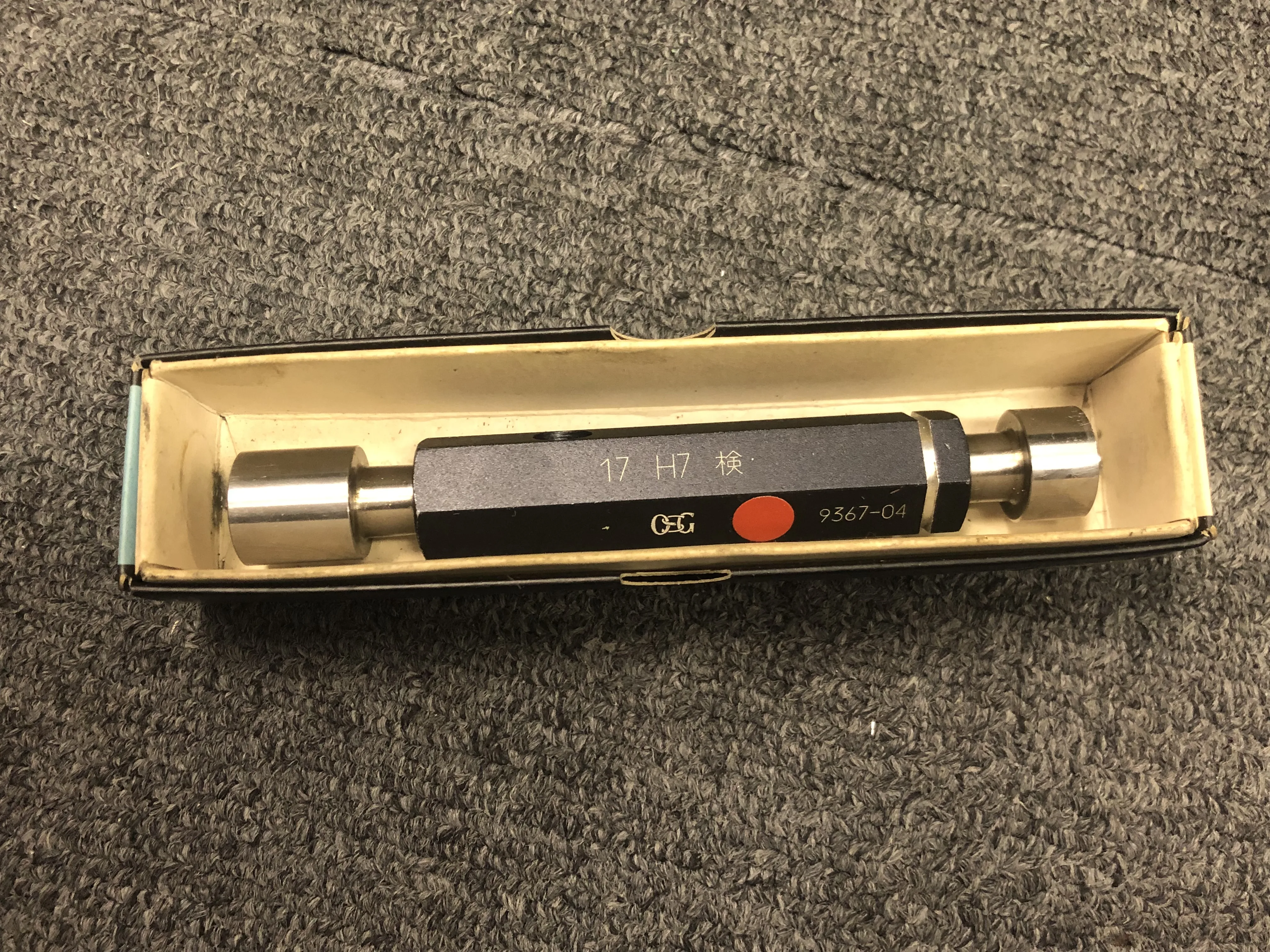 OSG/オーエスジー 限界栓ゲージ 17H7 / OSG Limit Plug Gauge 17H7 TX210296