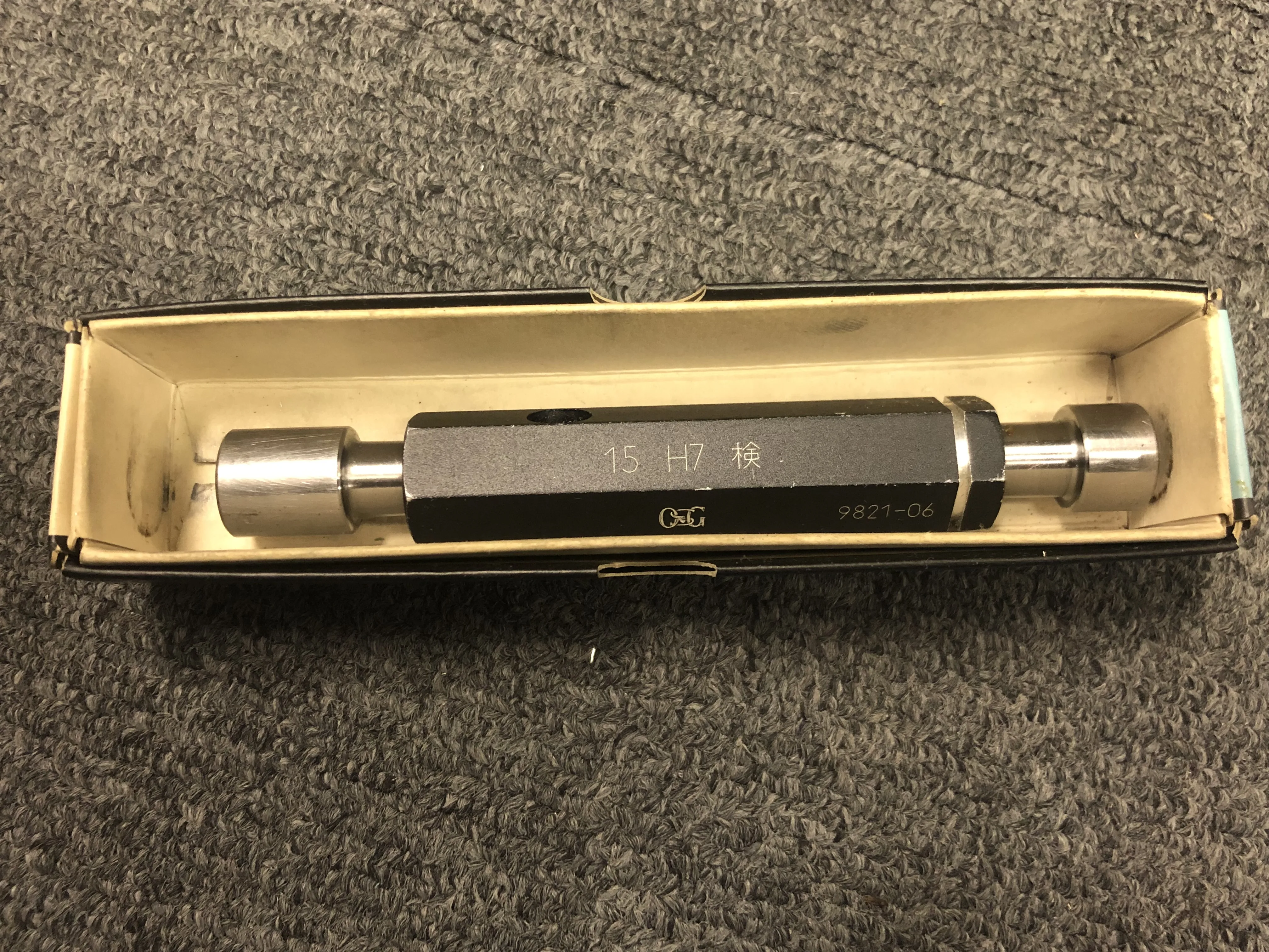 OSG/オーエスジー 限界栓ゲージ 15H7 / OSG Limit Plug Gauge 15H7 TX210297