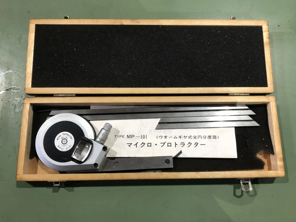 丸井計器 マイクロプロトラクター MP-101 / MARUI KEIKI Micro Protractor MP-101 TX220066