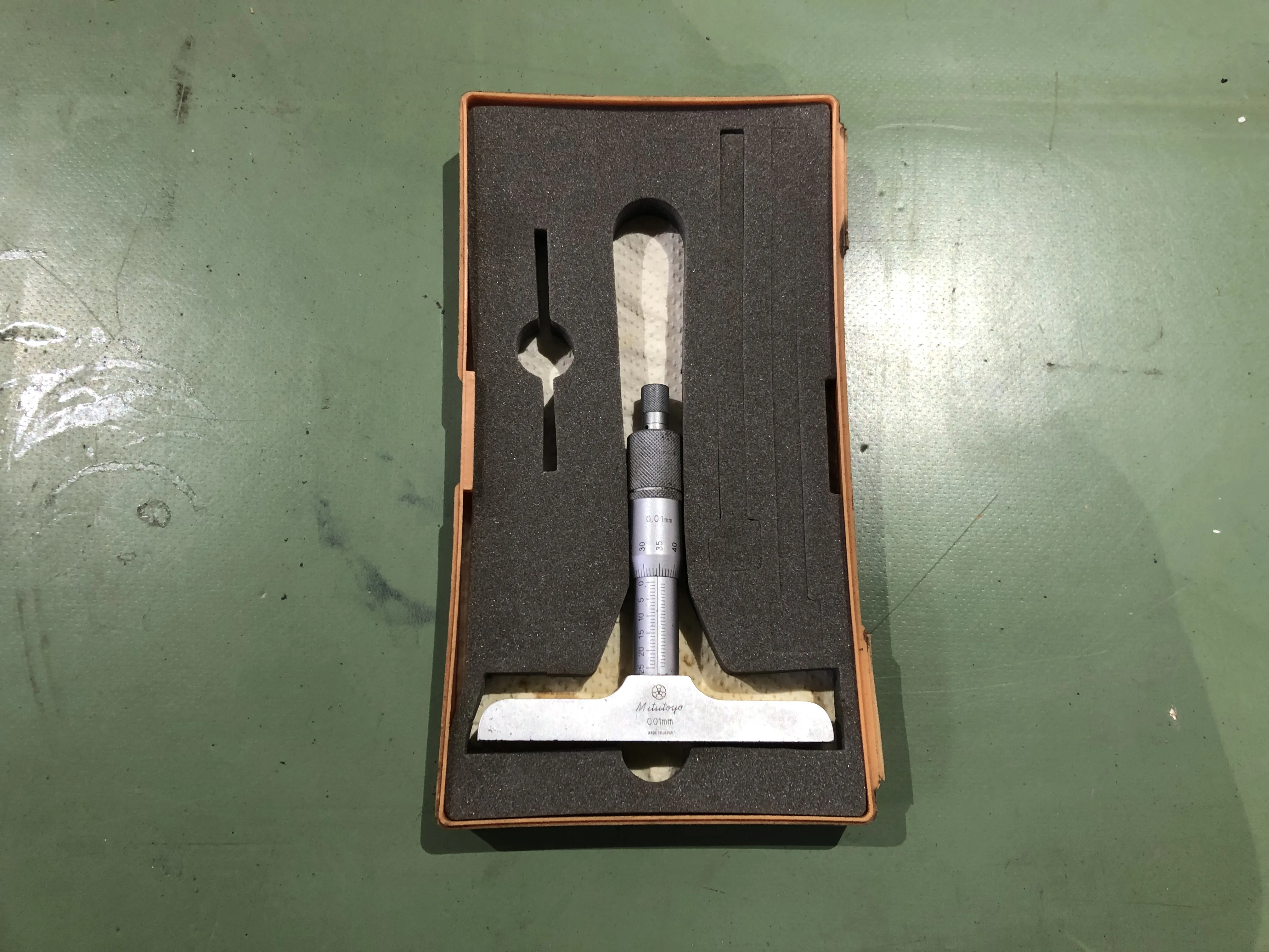 ミツトヨ/三豊製作所 デプスマイクロメーター / MITUTOYO Depth Micrometer TX220073
