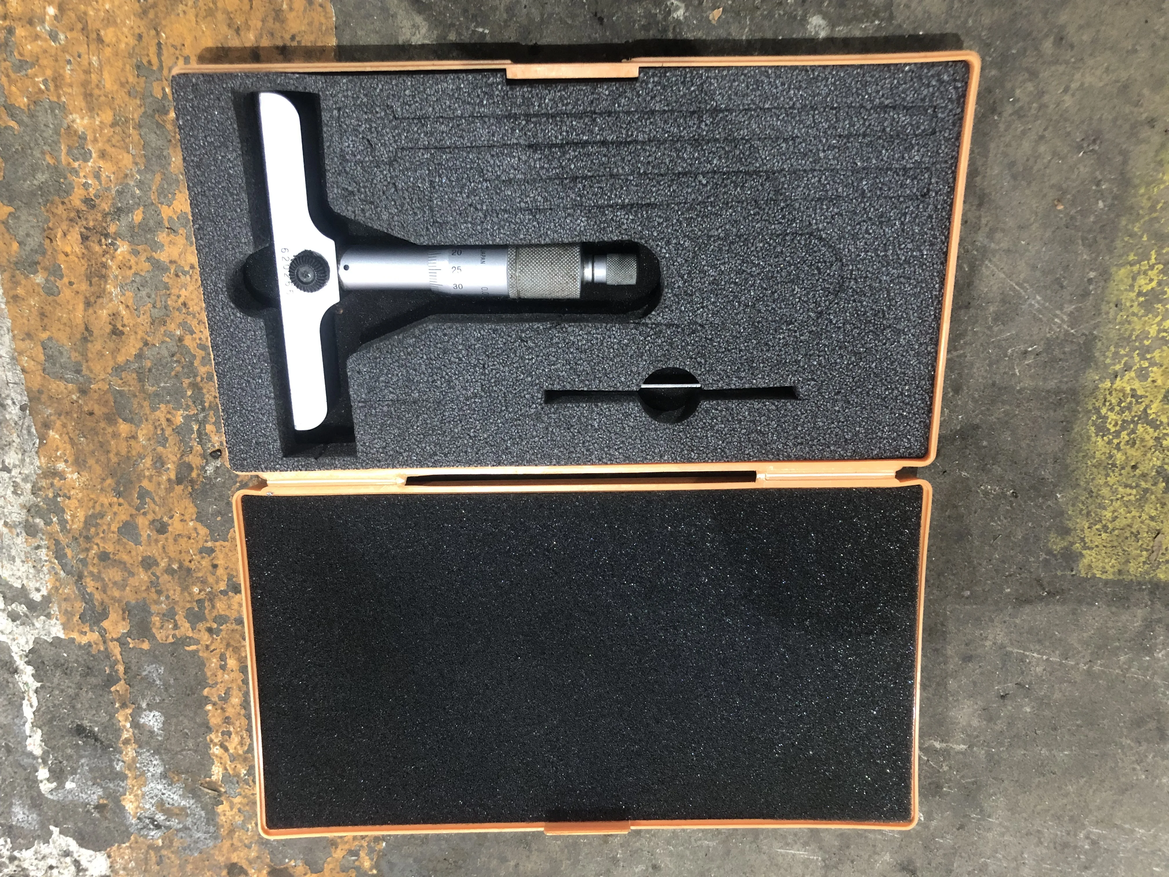 ミツトヨ/三豊製作所 デプスマイクロメーター DMS 100-25 / MITUTOYO Depth Micrometer DMS 100-25 TX220095