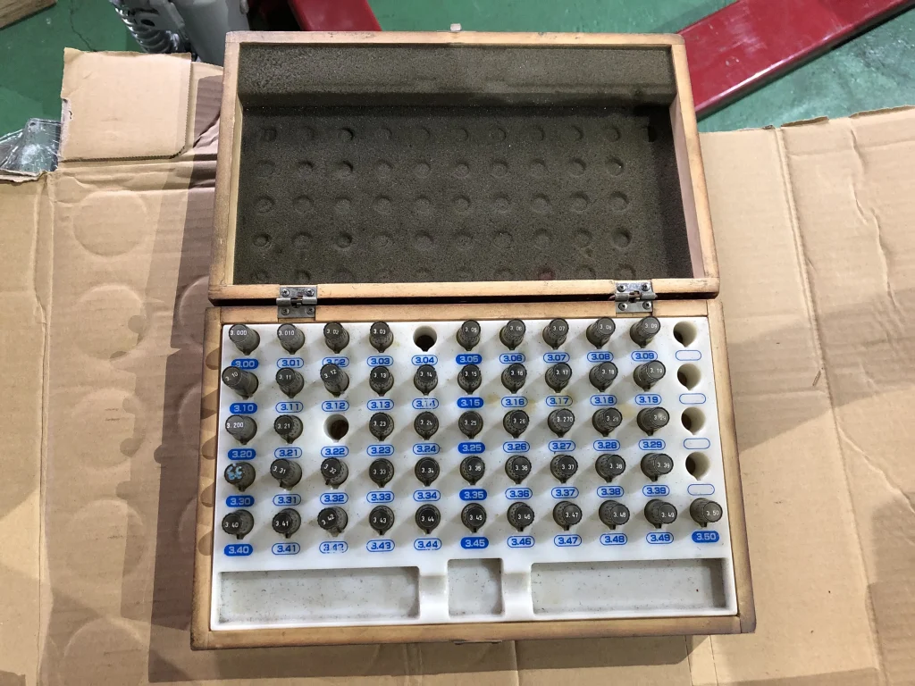 新潟精機 SK ピンゲージセット AA-3A / NIIGATA SEIKI Pin Gauge Set AA-3A TX220128
