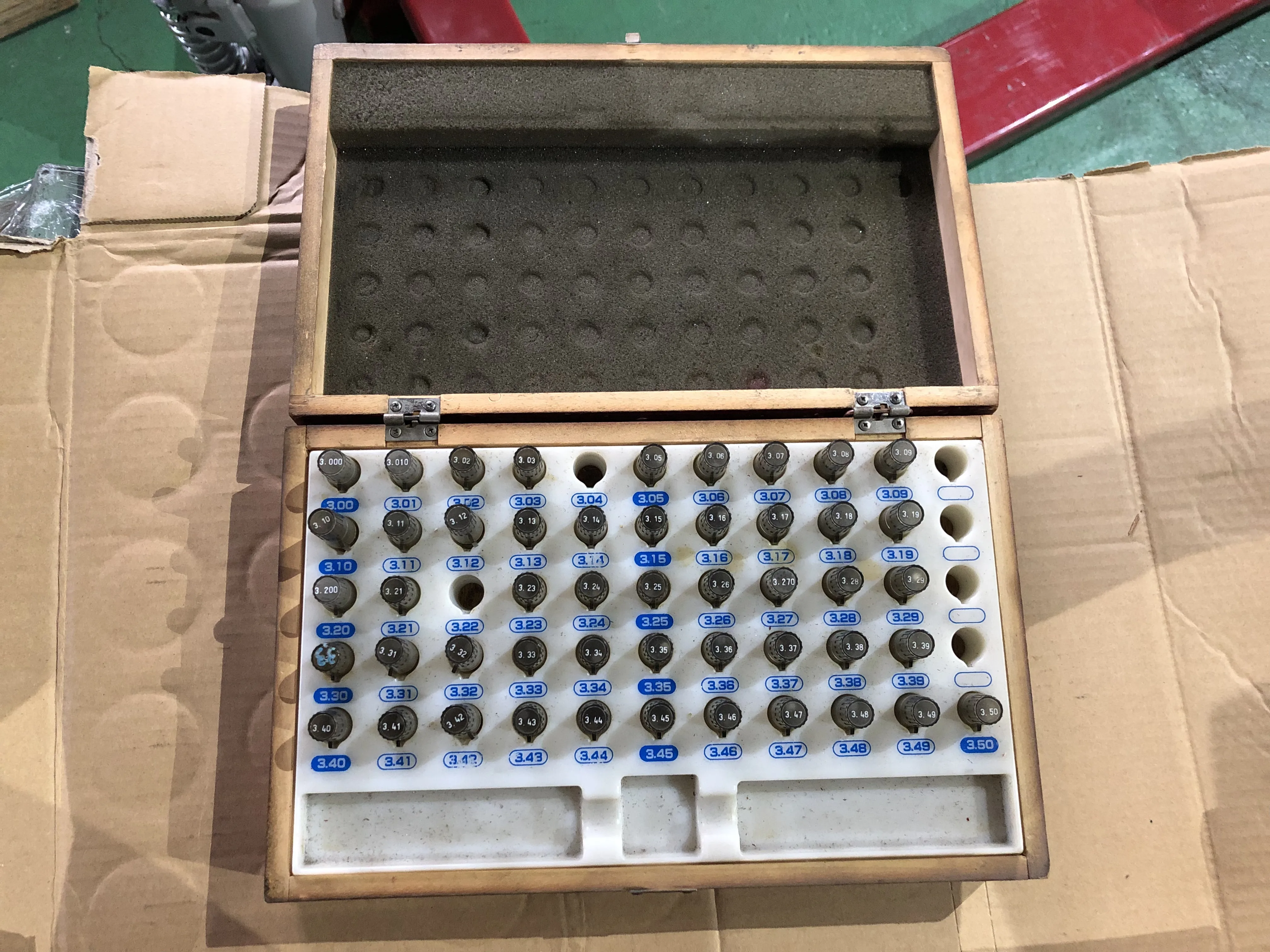 新潟精機 SK ピンゲージセット AA-3A / NIIGATA SEIKI Pin Gauge Set AA-3A TX220128