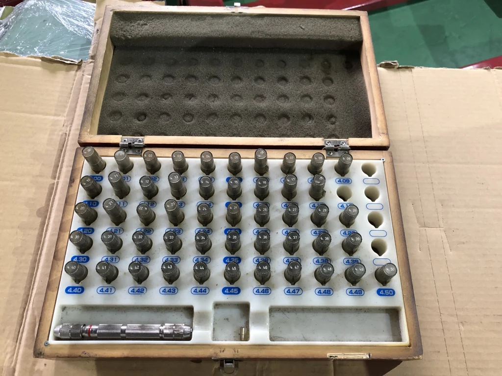 新潟精機 SK ピンゲージセット AA-4A / NIIGATA SEIKI Pin Gauge Set AA-4A TX220138