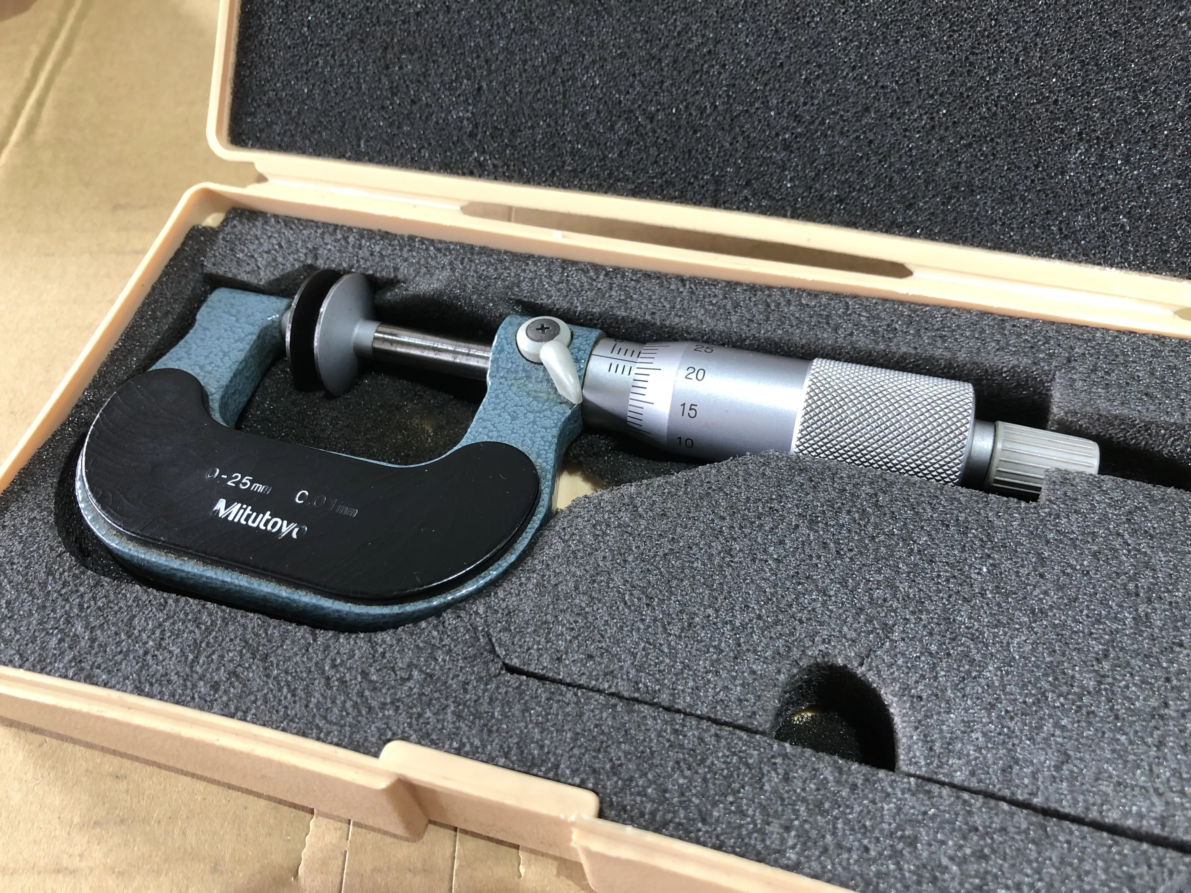 ミツトヨ/三豊製作所 歯厚マイクロメータ 123-101 GMA-25 / MITUTOYO Tooth Thickness Micrometer 123-101 GMA-25 TX220177