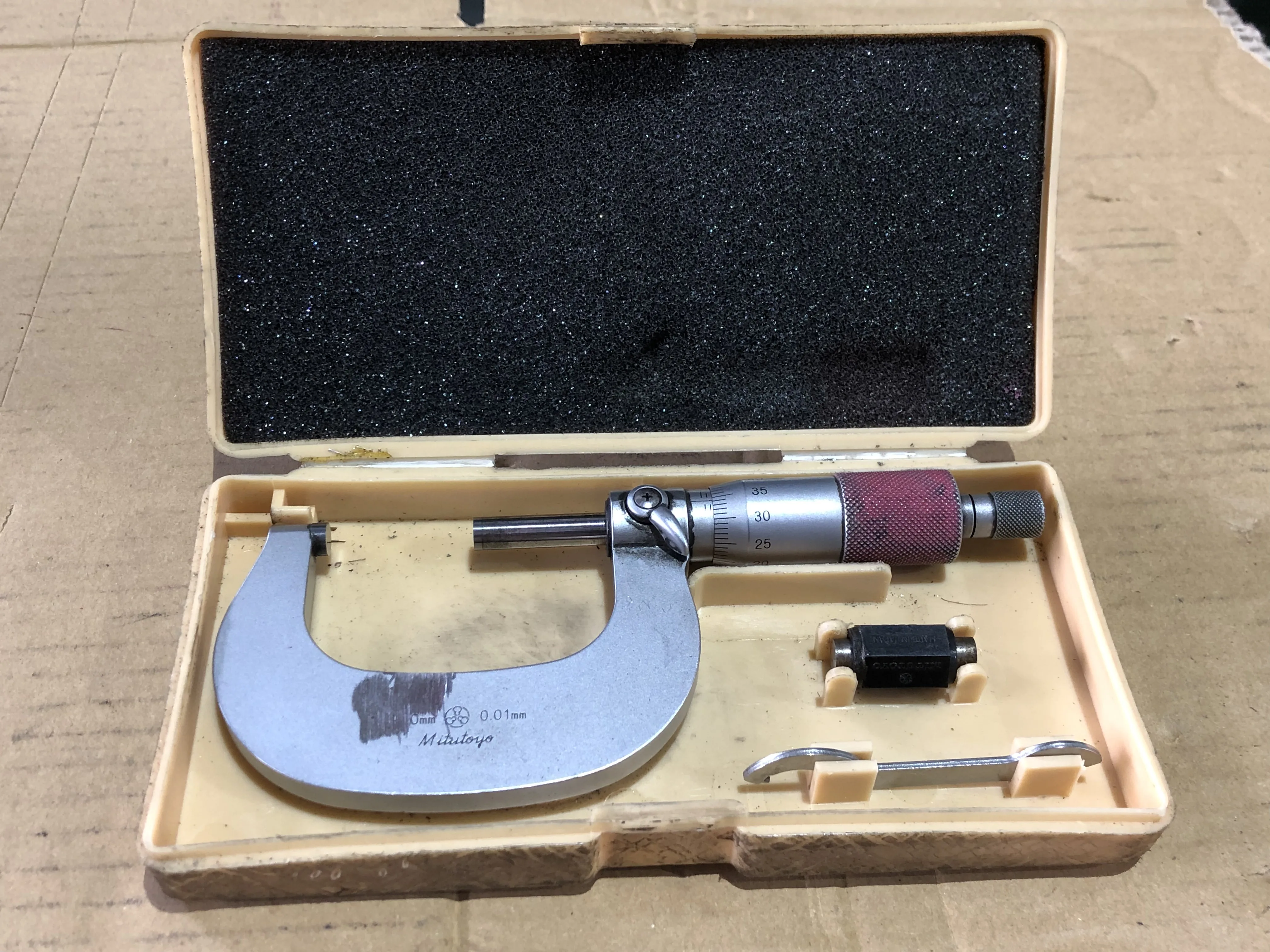 ミツトヨ/三豊製作所 外側マイクロメーター 101-104 / MITUTOYO Outside Micrometer 101-104 TX220213