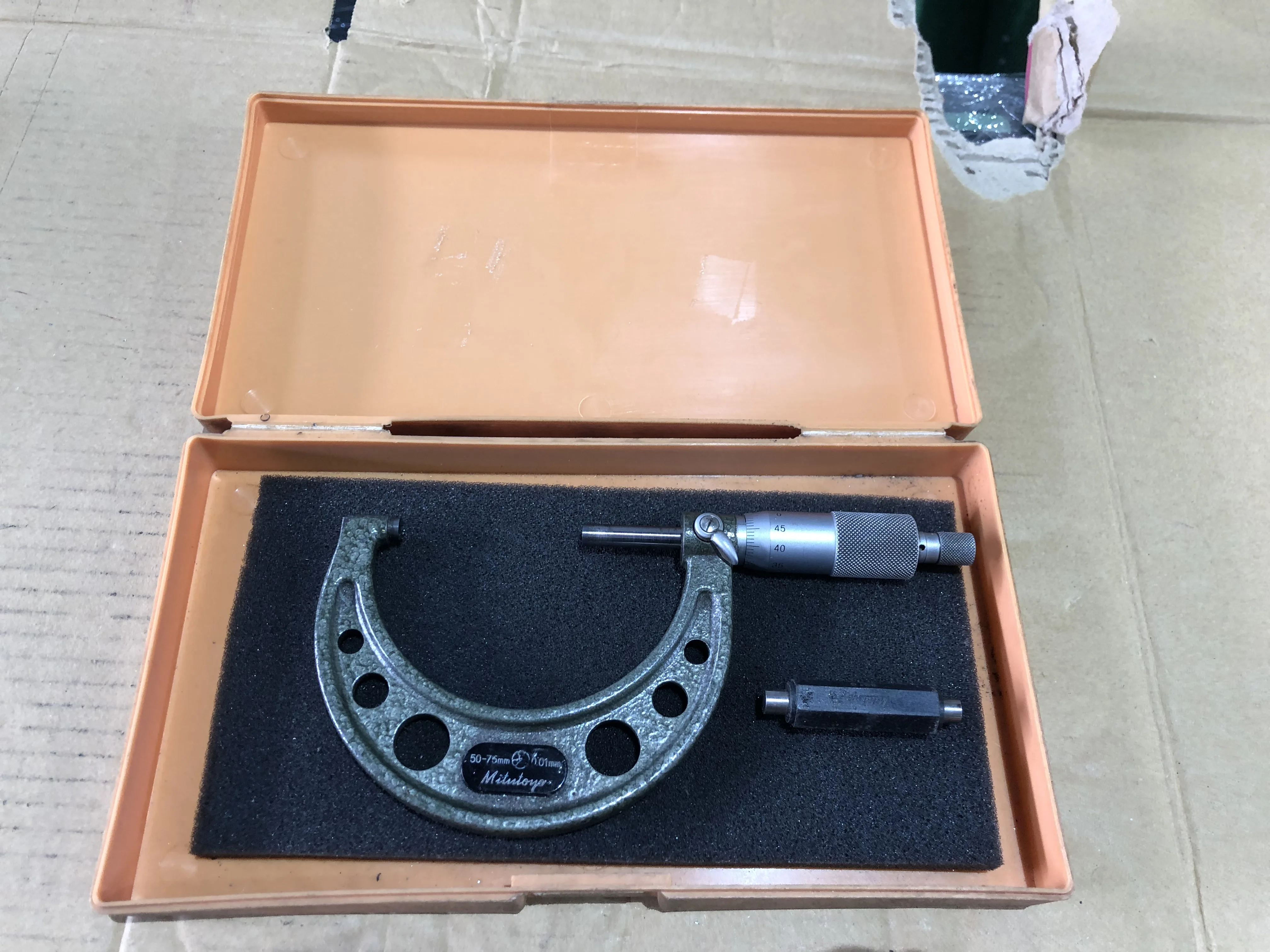ミツトヨ/三豊製作所 外側マイクロメーター 50-75ｍｍ0.01ｍｍ / MITUTOYO Outside Micrometer 50-75ｍｍ0.01ｍｍ TX220221