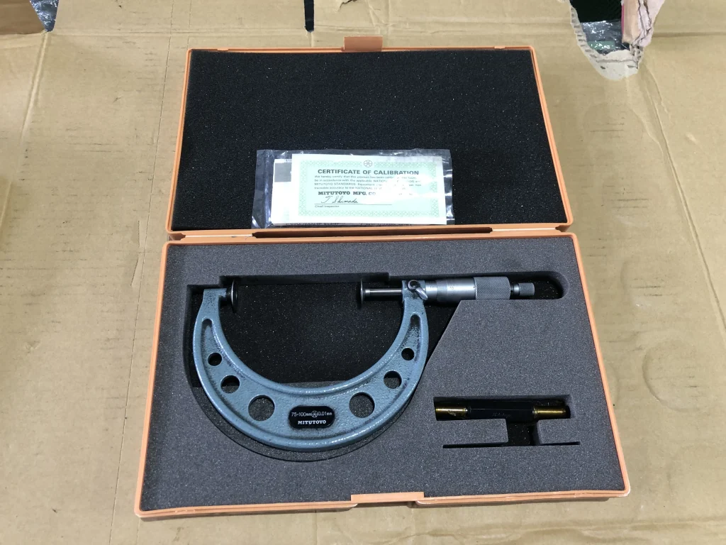 ミツトヨ/三豊製作所 外側マイクロメーター GMA100(123-104) / MITUTOYO Outside Micrometer GMA100(123-104) TX220227