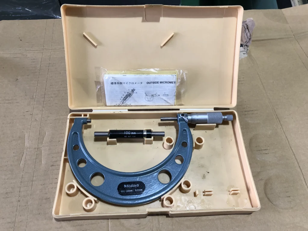 ミツトヨ/三豊製作所 外側マイクロメーター （103-141)OM-125 / MITUTOYO Outside Micrometer （103-141)OM-125 TX220228