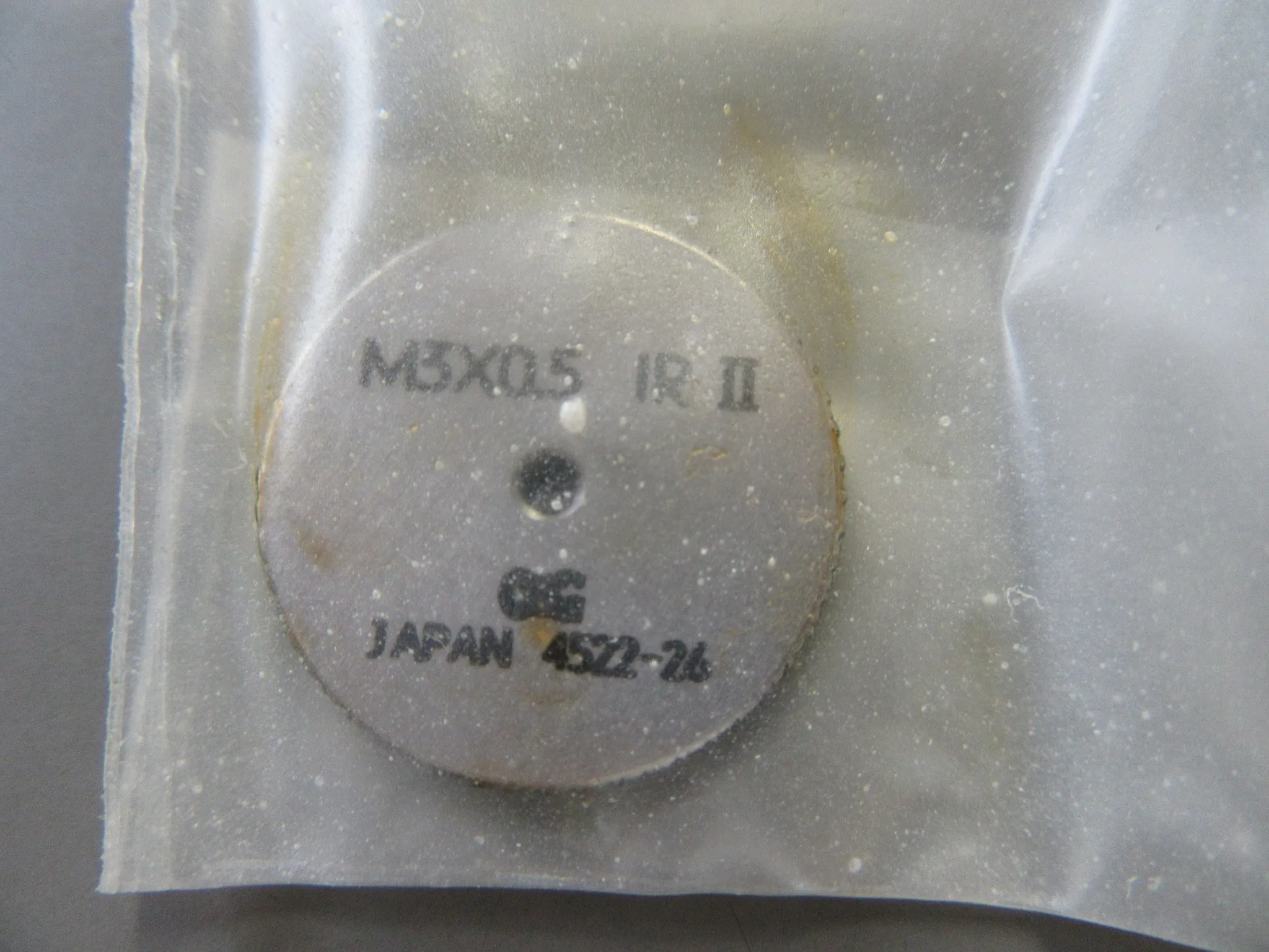 OSG/オーエスジー リングゲージ M3X0.5 IRⅡ / OSG Ring Gauge M3X0.5 IRⅡ TX220247