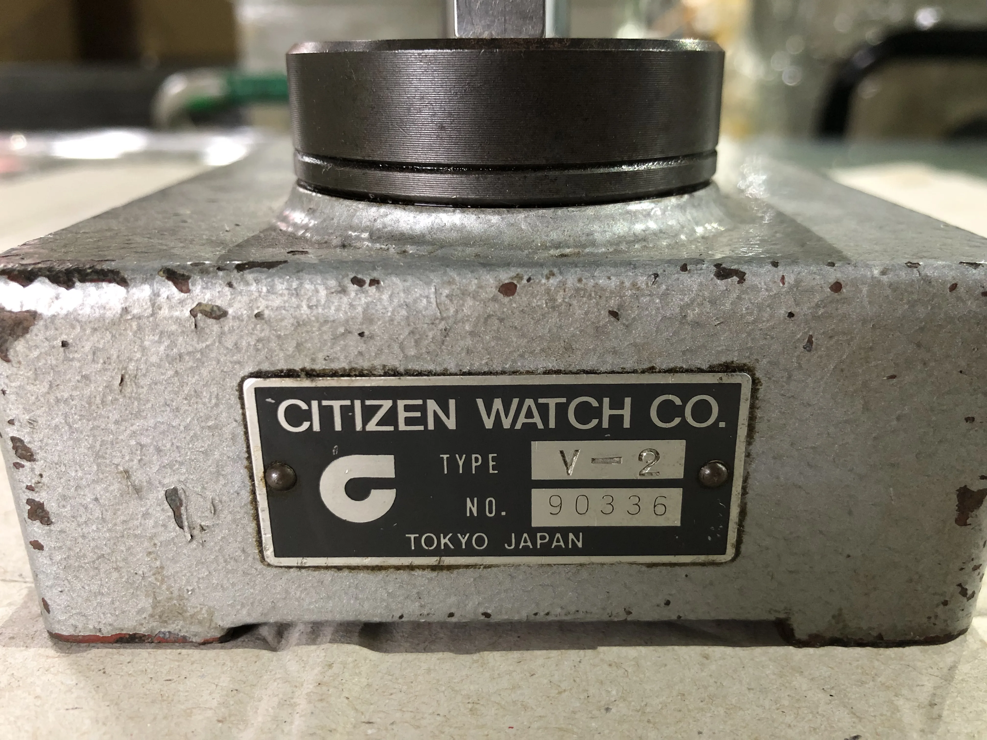 シチズン時計 測定器 V-2 / CITIZEN WATCH Dial Gauge V-2 TX220277
