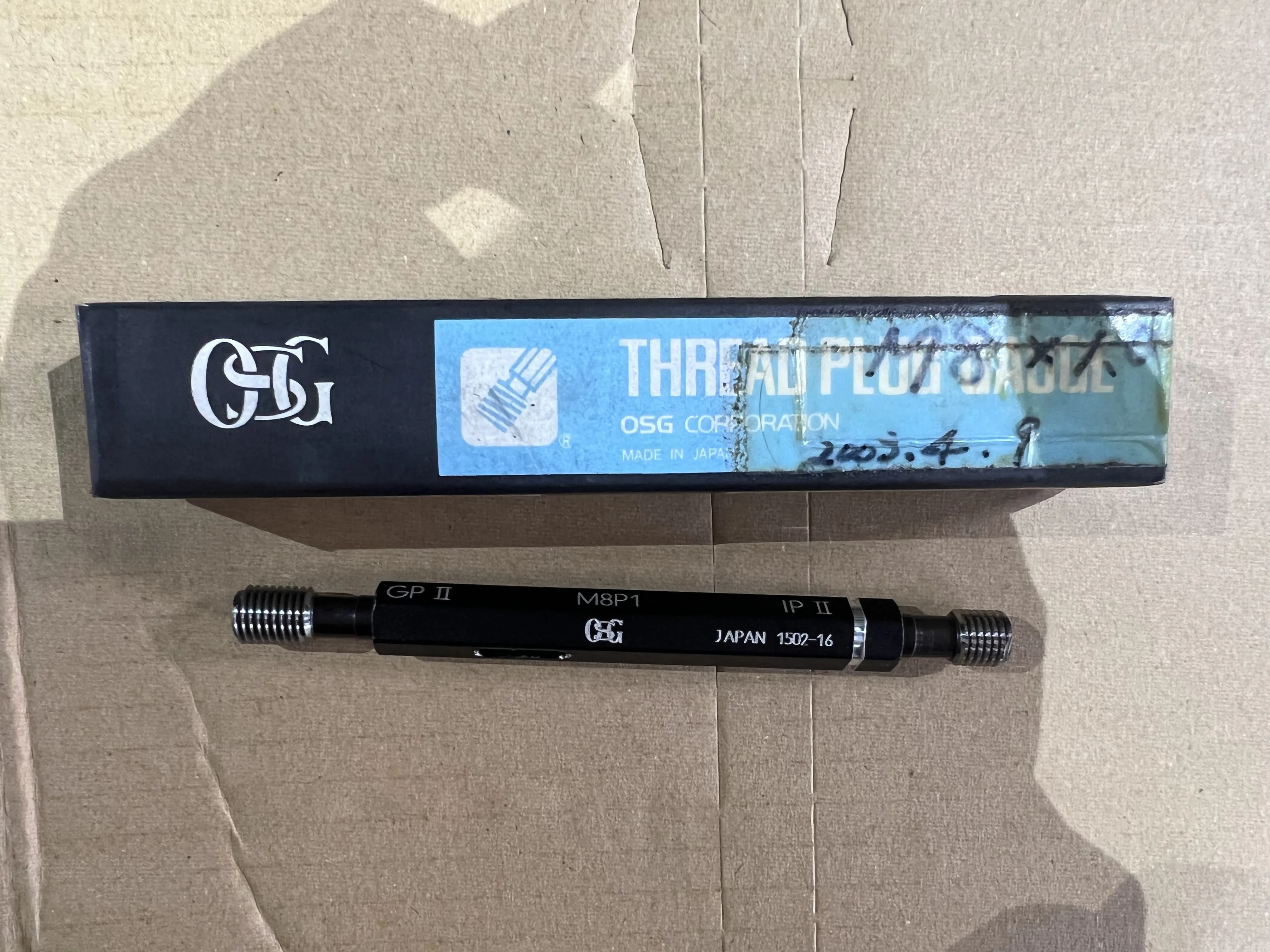 OSG/オーエスジー ネジプラグゲージ M8P1 GPIPII / OSG Thread Plug Gauge M8P1 GPIPII TX220302