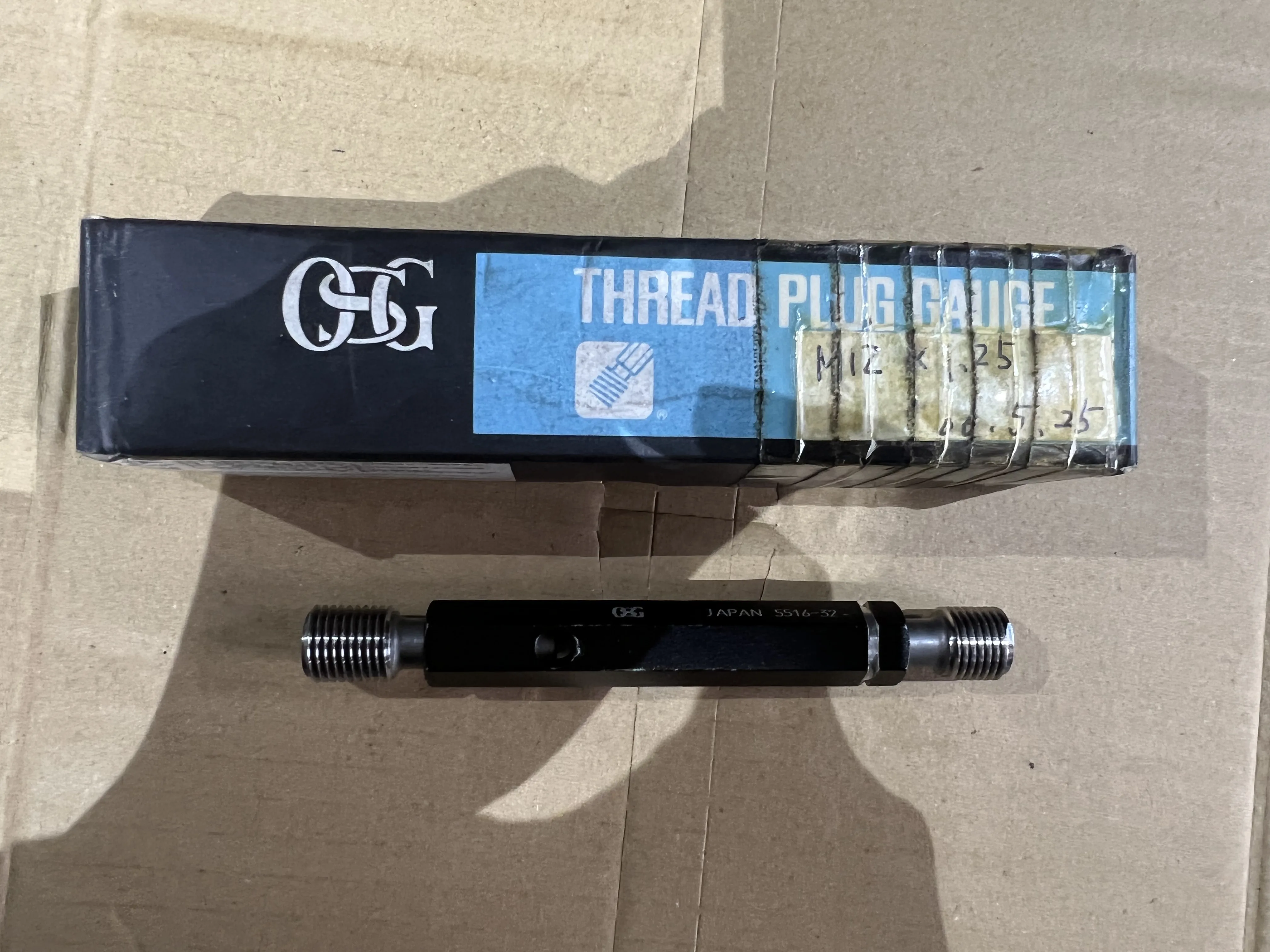 OSG/オーエスジー ネジプラグゲージ M12x1.25 GPIPII / OSG Thread Plug Gauge M12x1.25 GPIPII TX220307