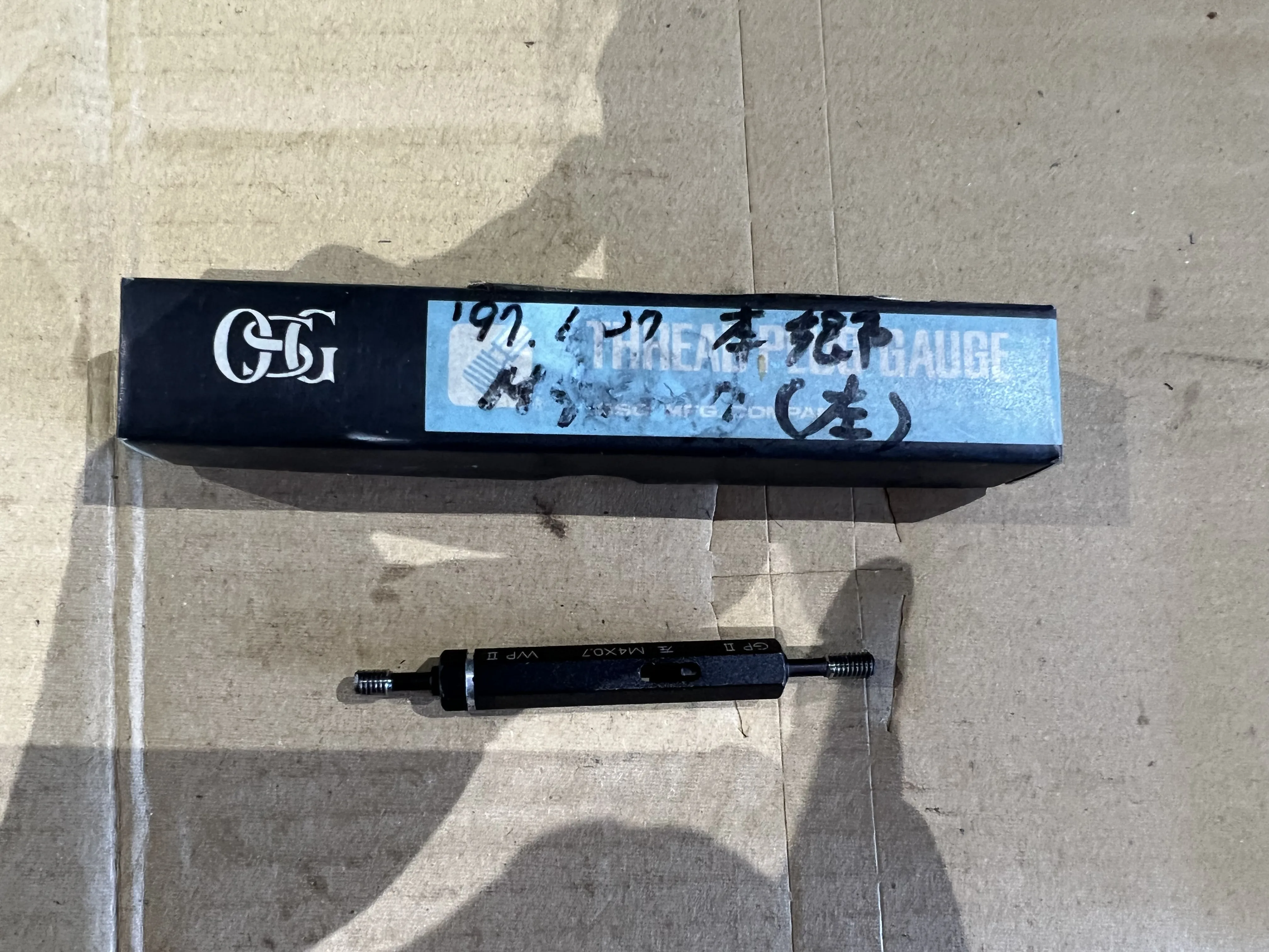 OSG/オーエスジー ネジプラグゲージ 左M4x0.7 GPWPII / OSG Thread Plug Gauge 左M4x0.7 GPWPII TX220316