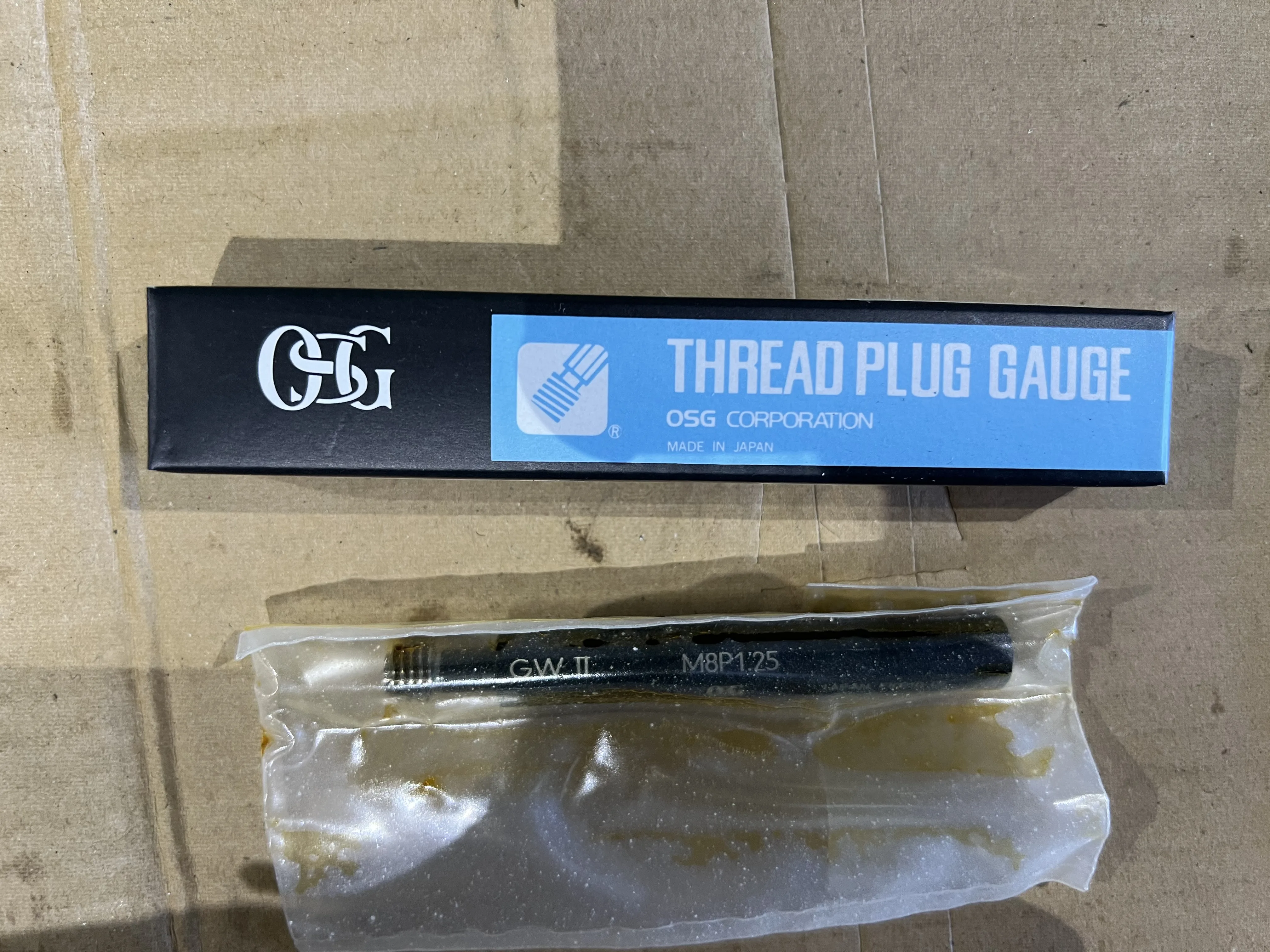 OSG/オーエスジー ネジプラグゲージ M8P1.25 GWII / OSG Thread Plug Gauge M8P1.25 GWII TX220318