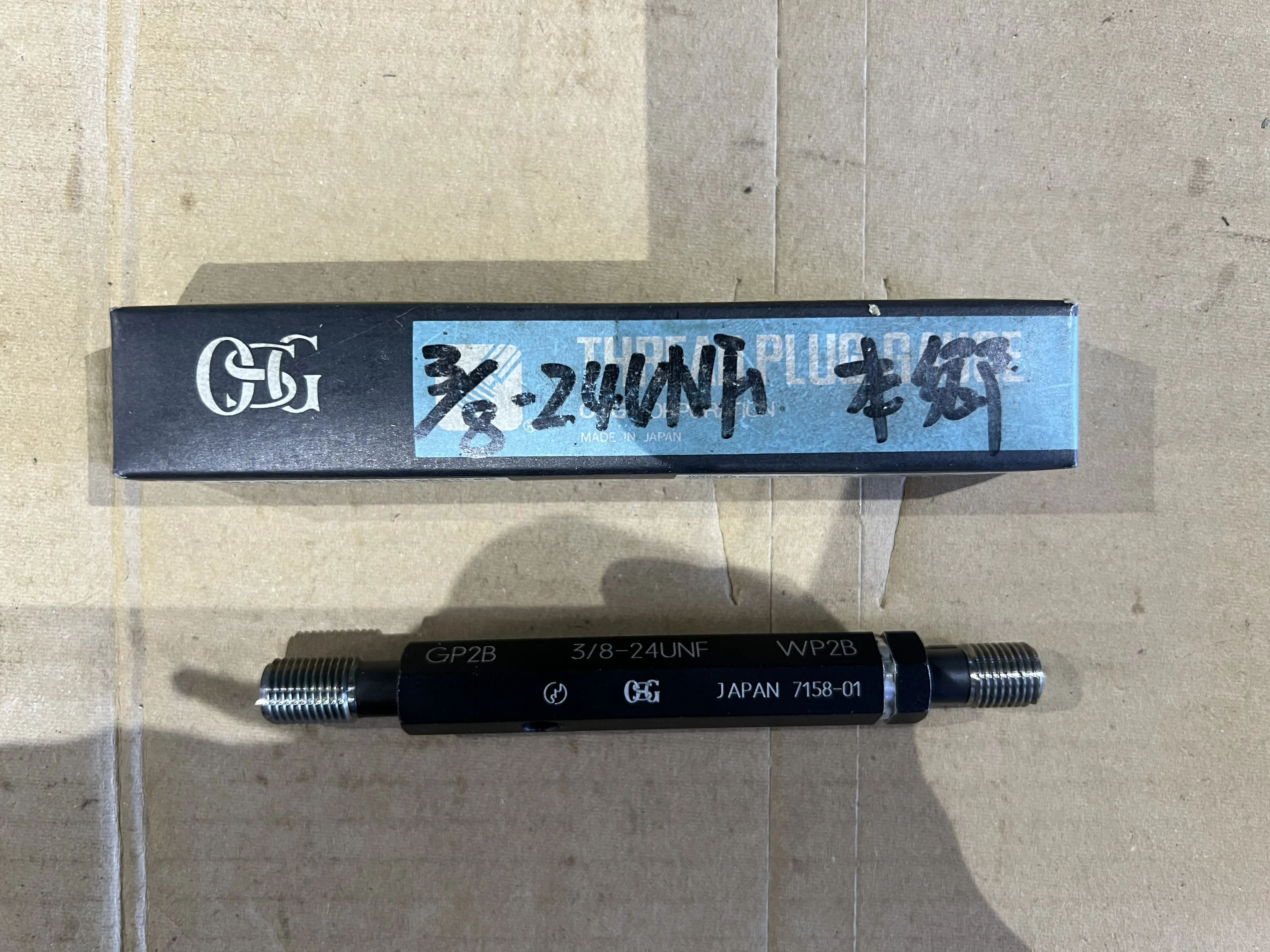 OSG/オーエスジー ネジプラグゲージ 3/8 -24UFN GPWP2B / OSG Thread Plug Gauge 3/8 -24UFN GPWP2B TX220320