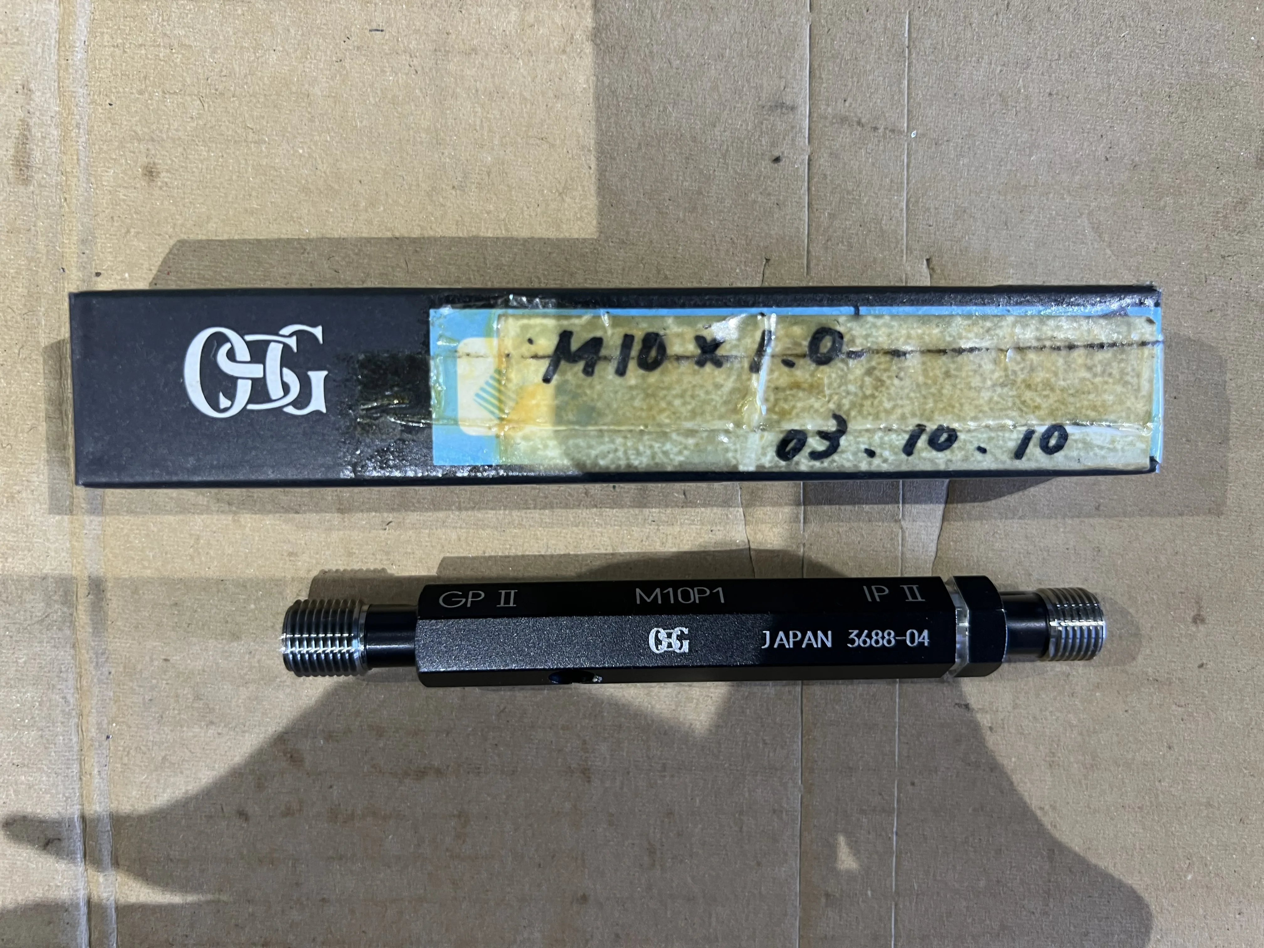 OSG/オーエスジー ネジプラグゲージ M10P1 GPIPII / OSG Thread Plug Gauge M10P1 GPIPII TX220323