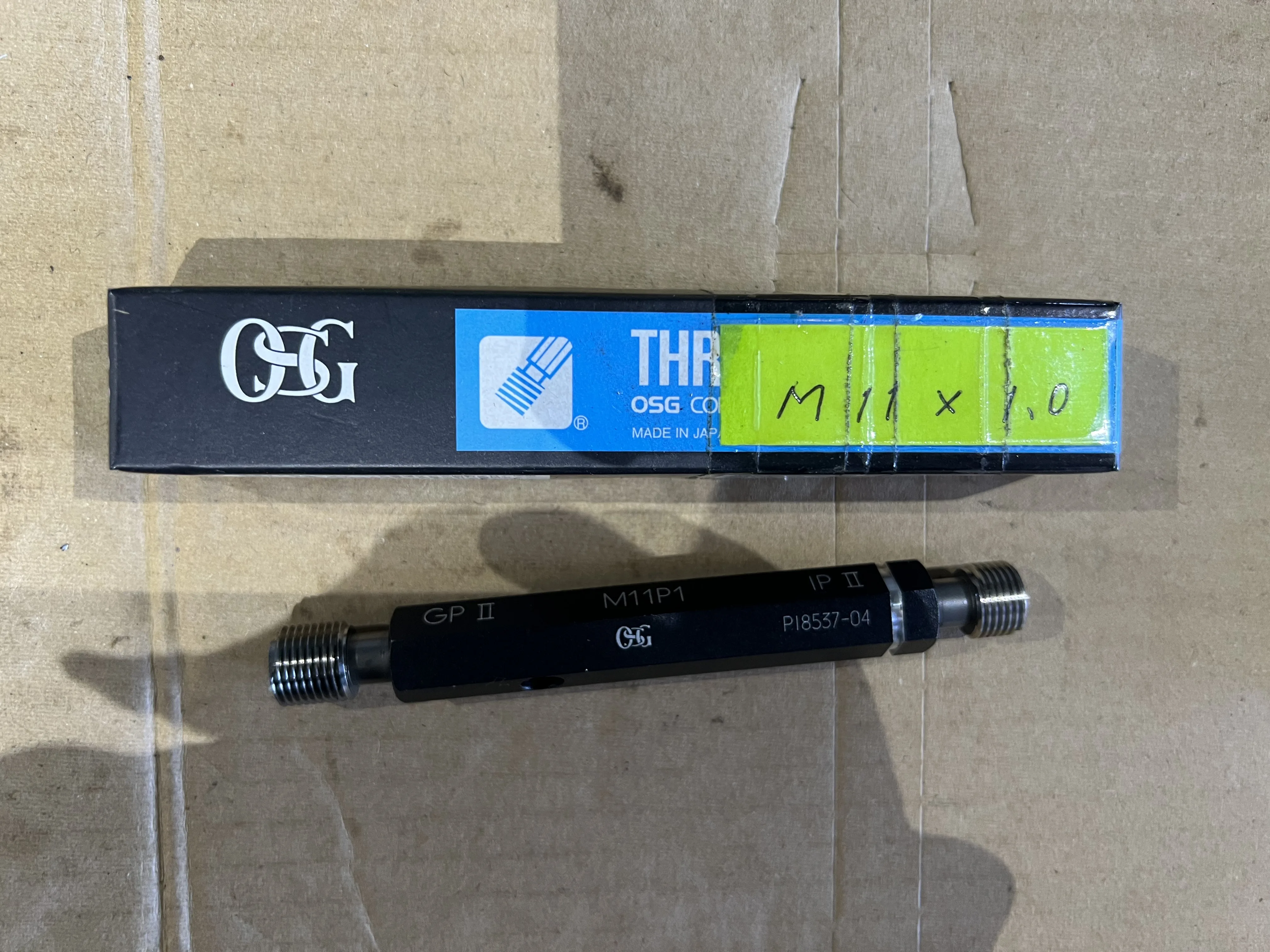 OSG/オーエスジー ネジプラグゲージ M11P1 GPIPII / OSG Thread Plug Gauge M11P1 GPIPII TX220327