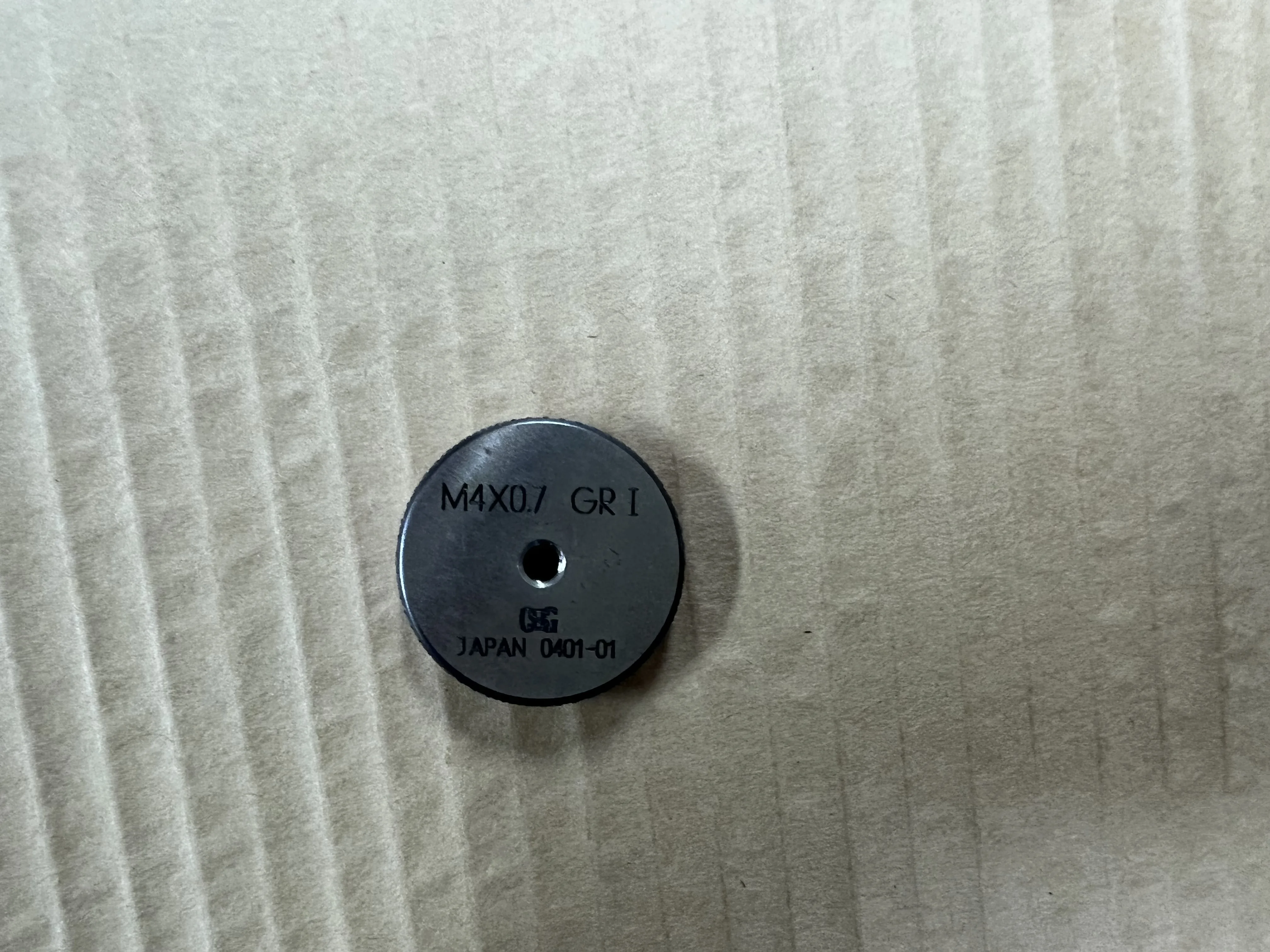 OSG/オーエスジー リングゲージ M4x0.7 GRI / OSG Ring Gauge M4x0.7 GRI TX220359
