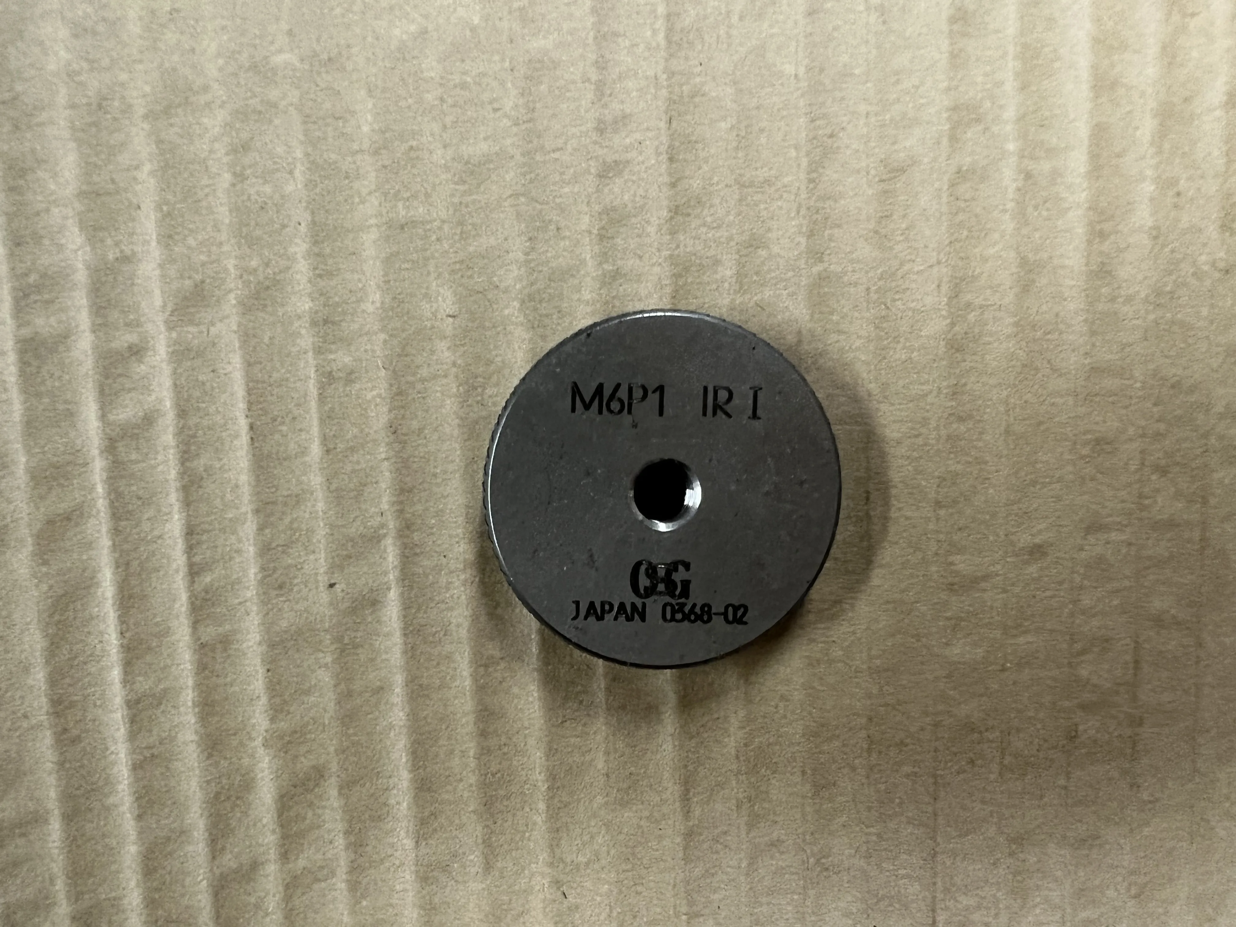 OSG/オーエスジー リングゲージ M6P1 IRI / OSG Ring Gauge M6P1 IRI TX220361